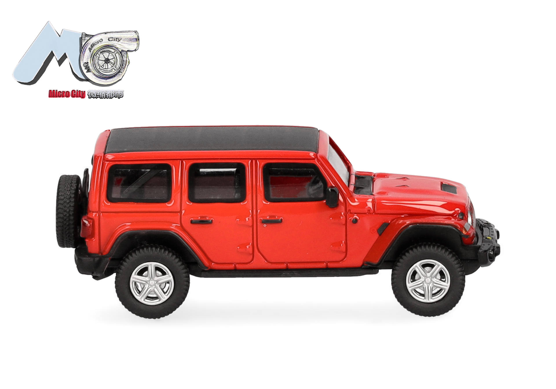 MicroCity: Jeep Wrangler, rot (ab 2017) MicroCity: Jeep Wrangler, rot (ab 2017)