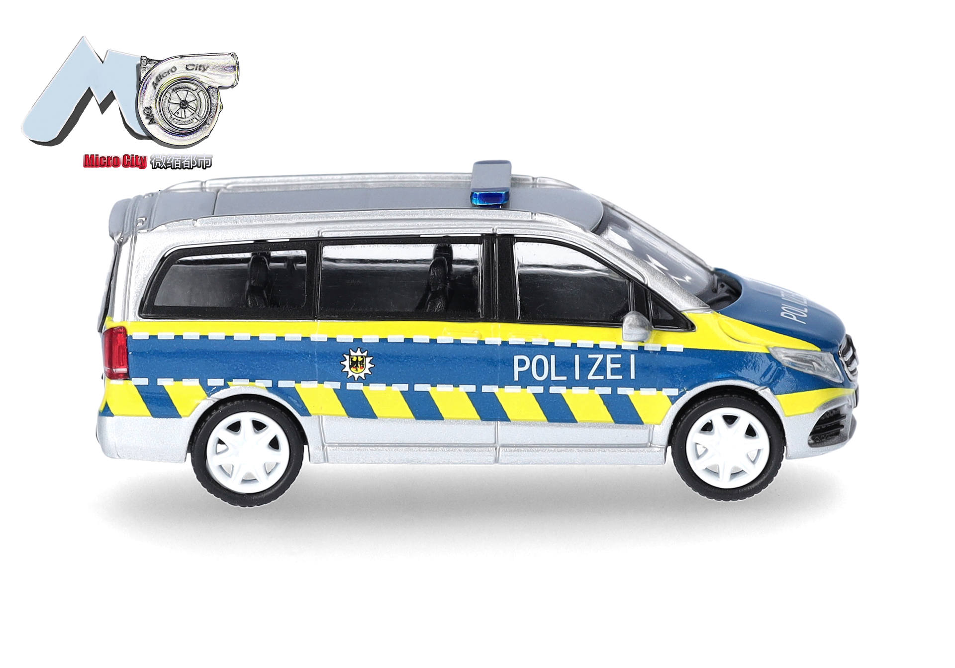 polizeiauto, polizeiwagen, spielzeugauto, modellauto, blaugelb stripes