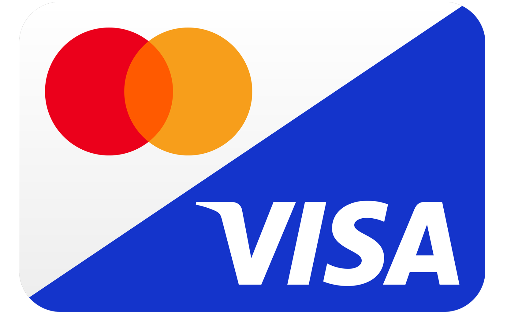 Credit card (Visa, Mastercard, Amarican Express)