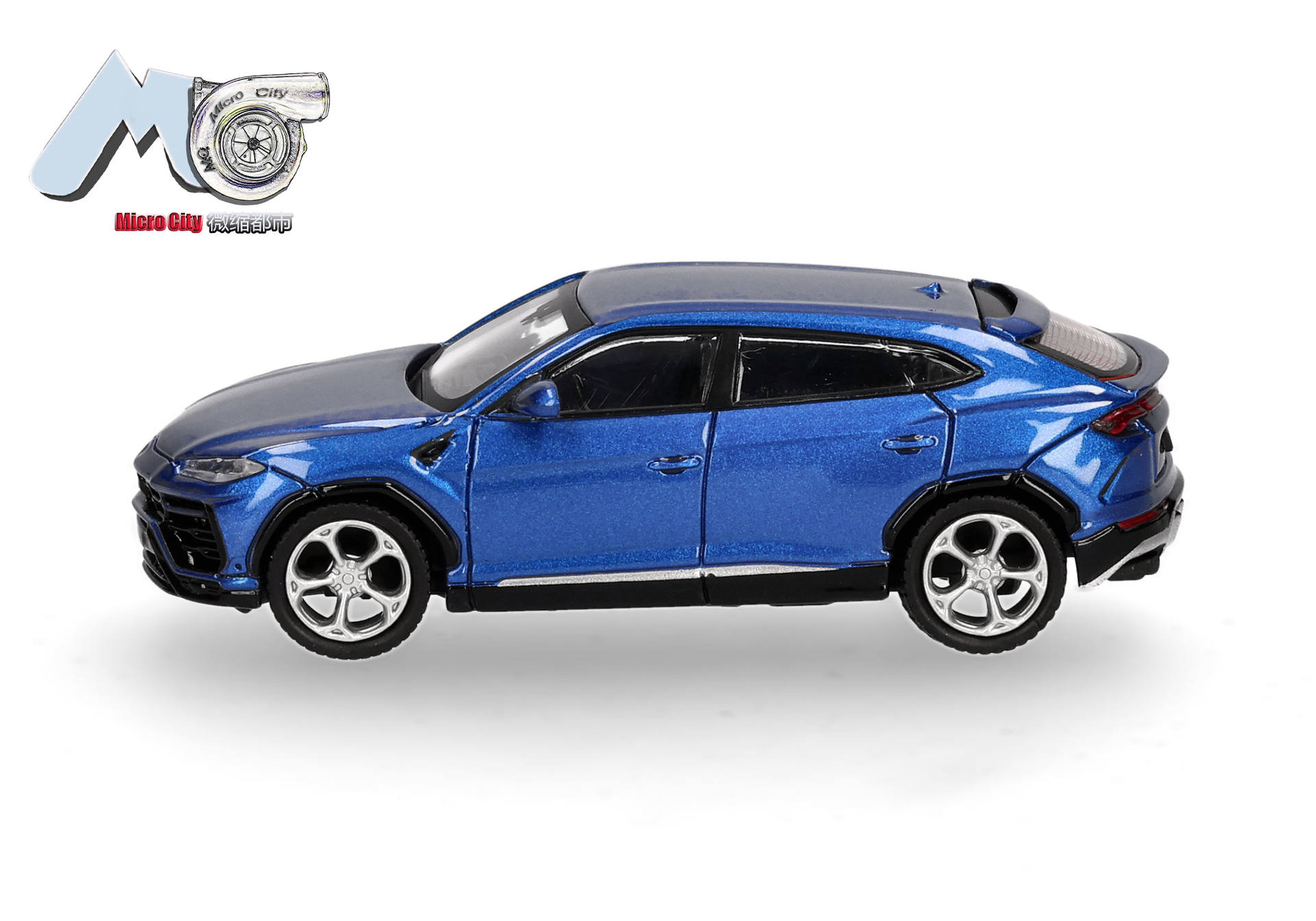 MicroCity: Lamborghini Urus, blue