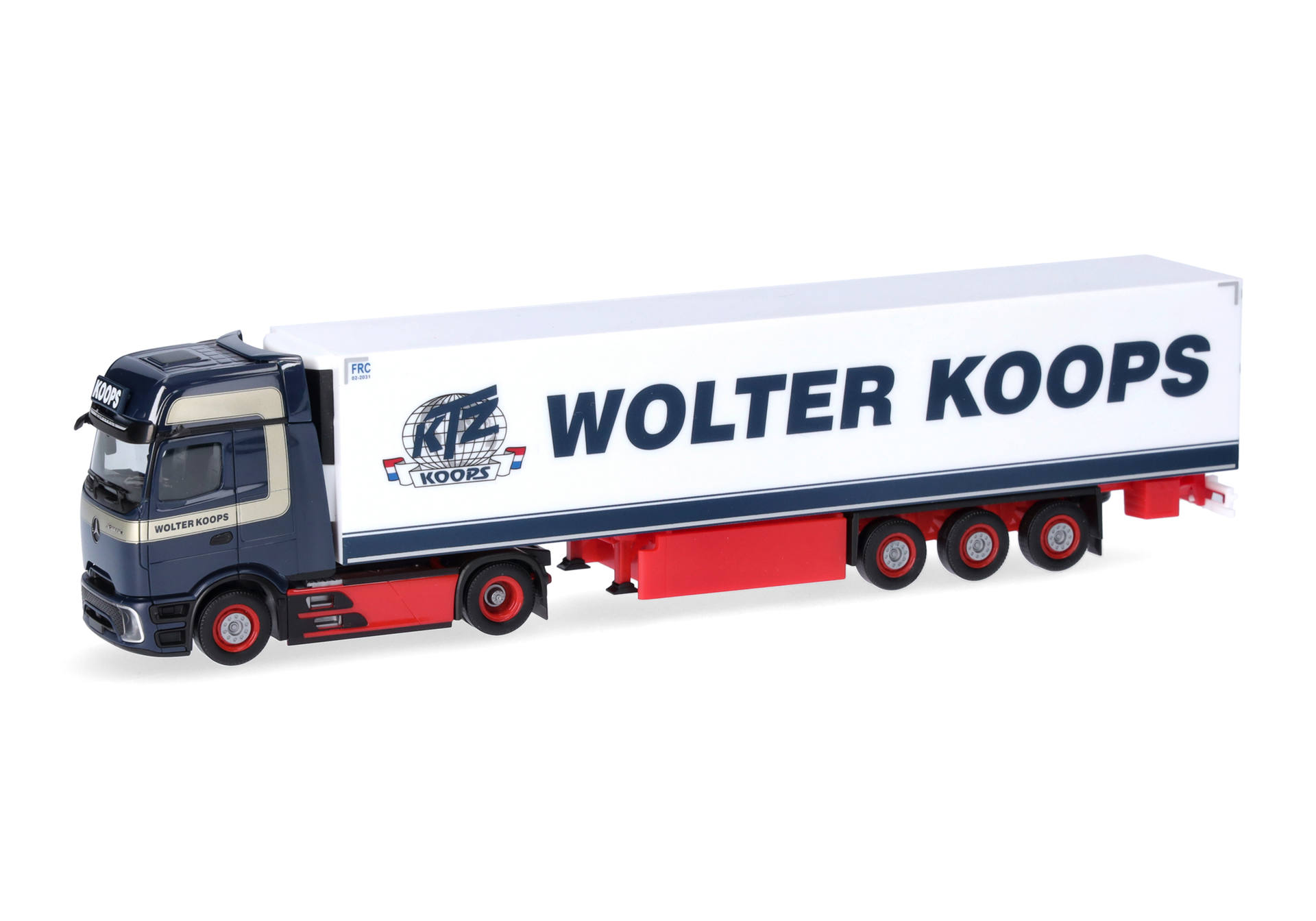 Lastwagen, Auflieger, Kühl-?