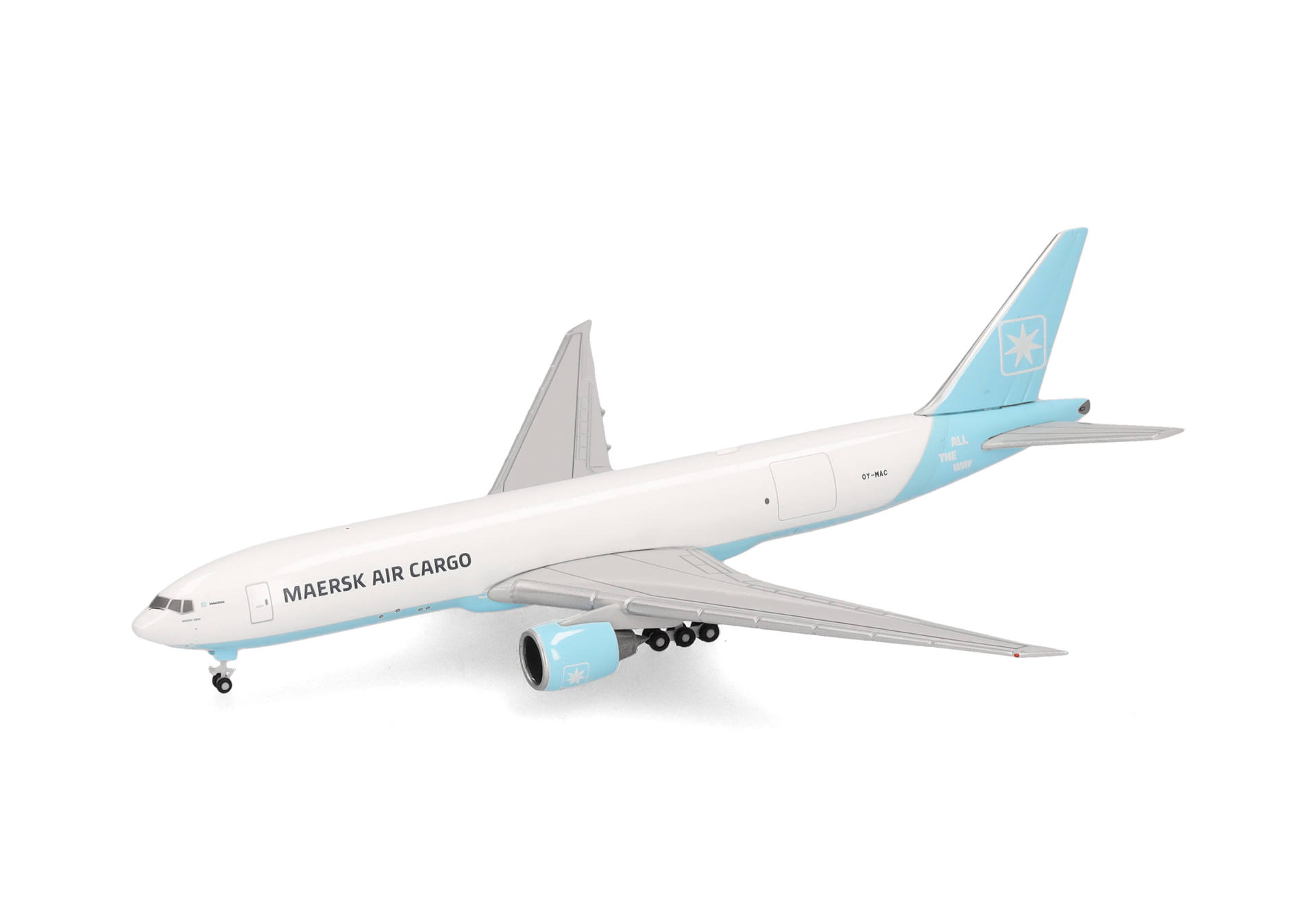Maersk Air Cargo Boeing 777F - OY-MAC "Maersk Swan"