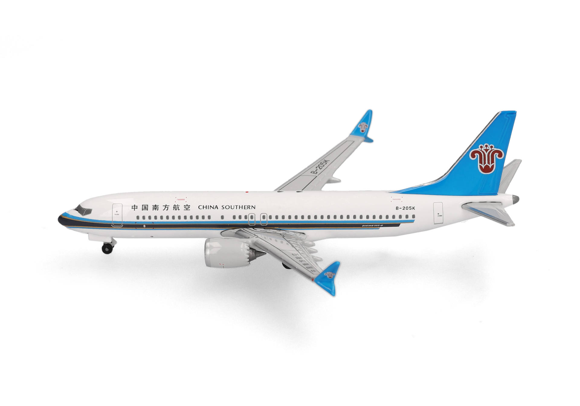 airplane, model, jet, China Southern, scale model
