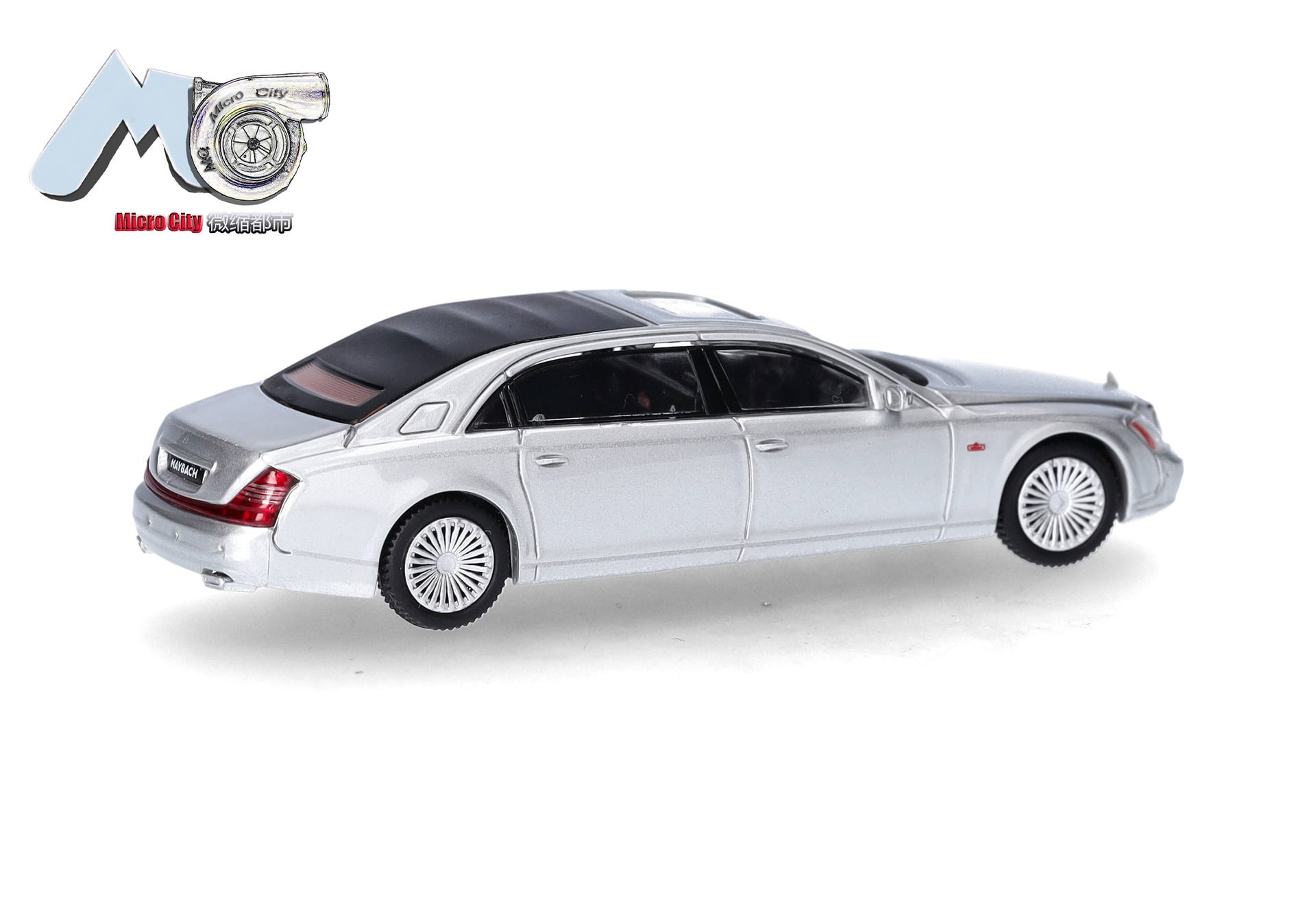 MicroCity: Maybach 62S, silver (2002-2013)