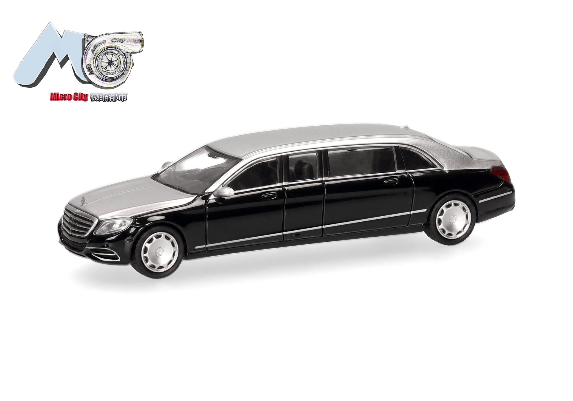 limousine, model car, black, sedan, toy replica