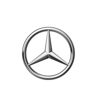 car badge, emblem, three-pointed star, metallic circle,  Mercedes logo