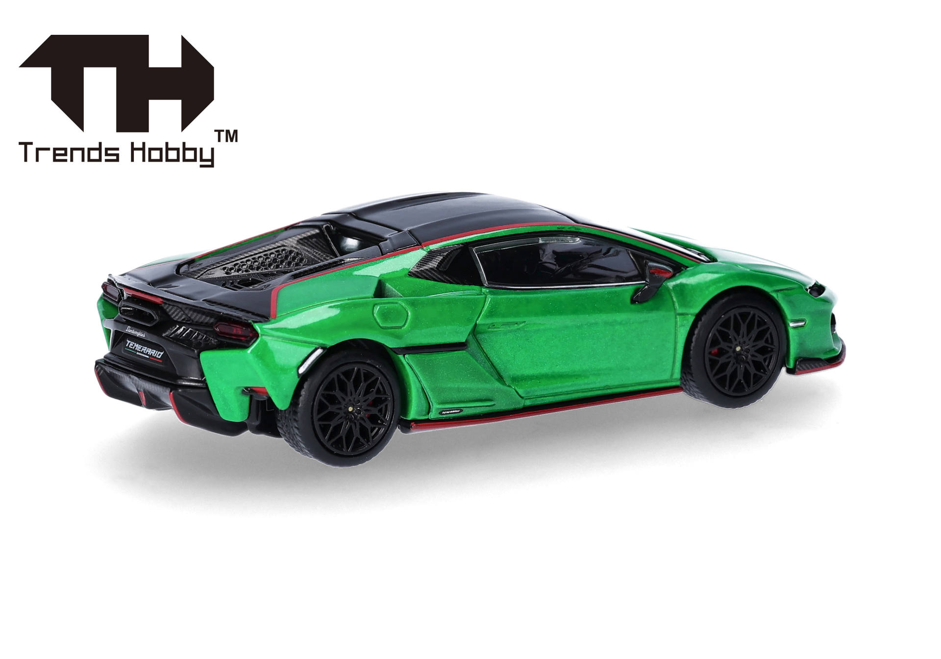 remote, toy car, green, open hood, model car, toy car, green car, sports car, miniature, model car