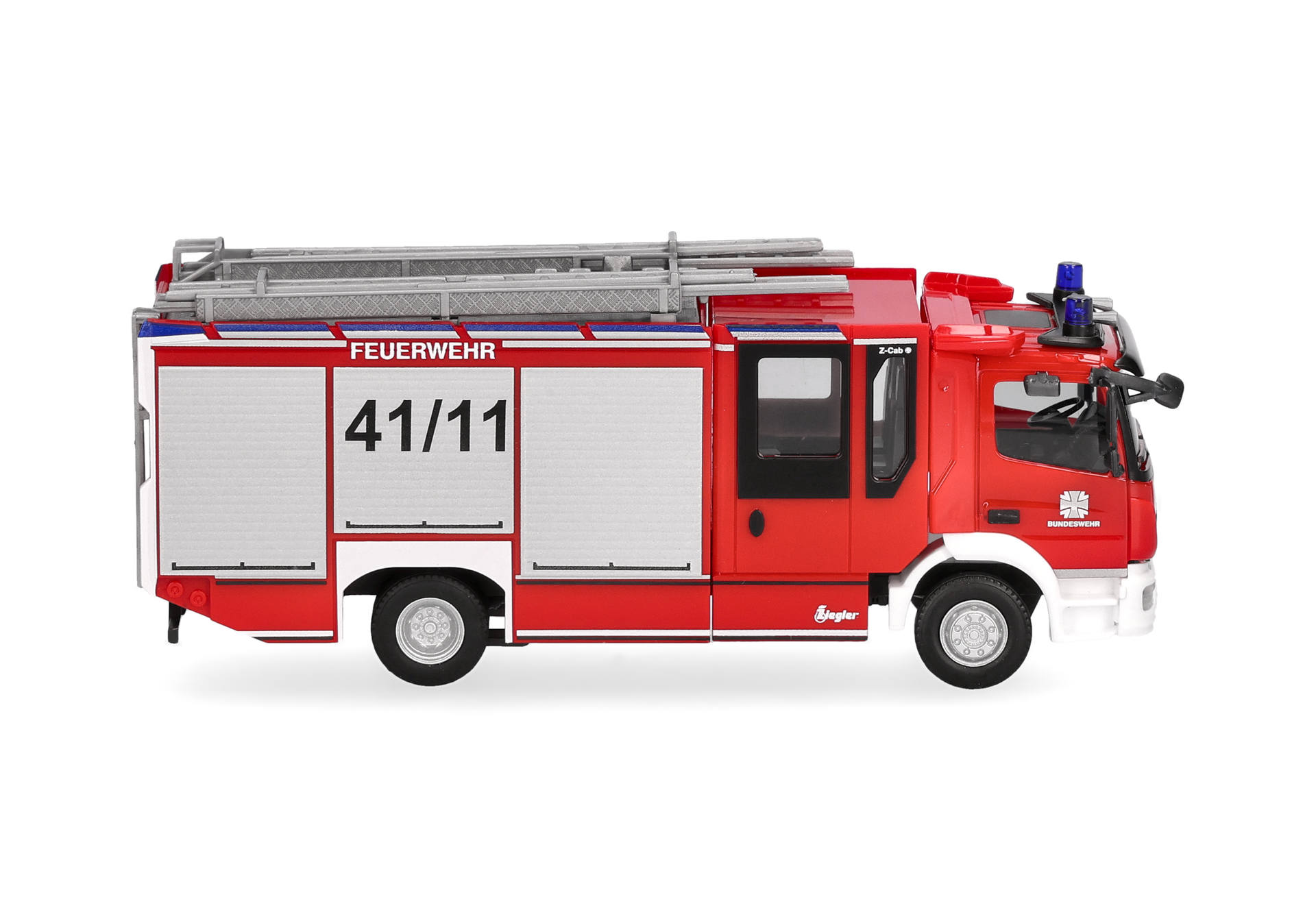 fire truck, toy, red, ladder, windows