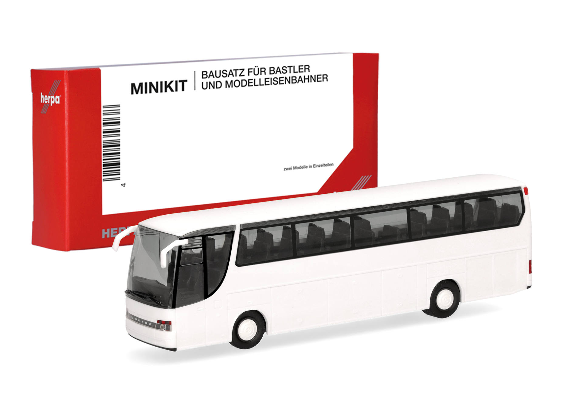 Herpa MiniKit: Setra 315 HDH, white (1 piece)