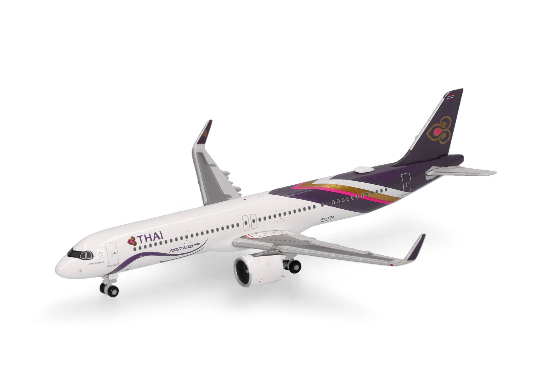 Thai Airways Airbus A321neo - HS-TOA "Bowonrangsi"