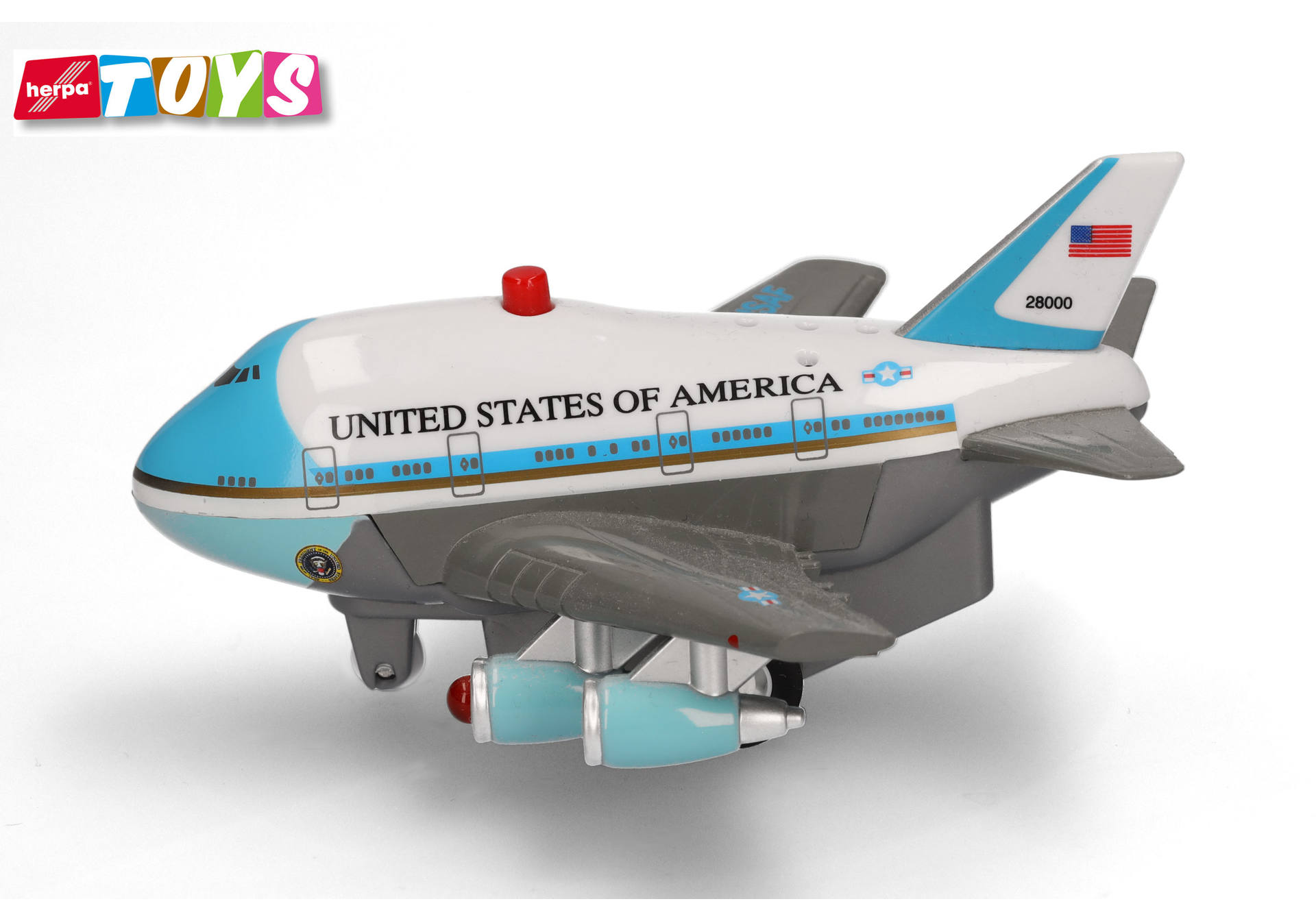 Herpa Toys: Air Force One Pullback Aviation Toy