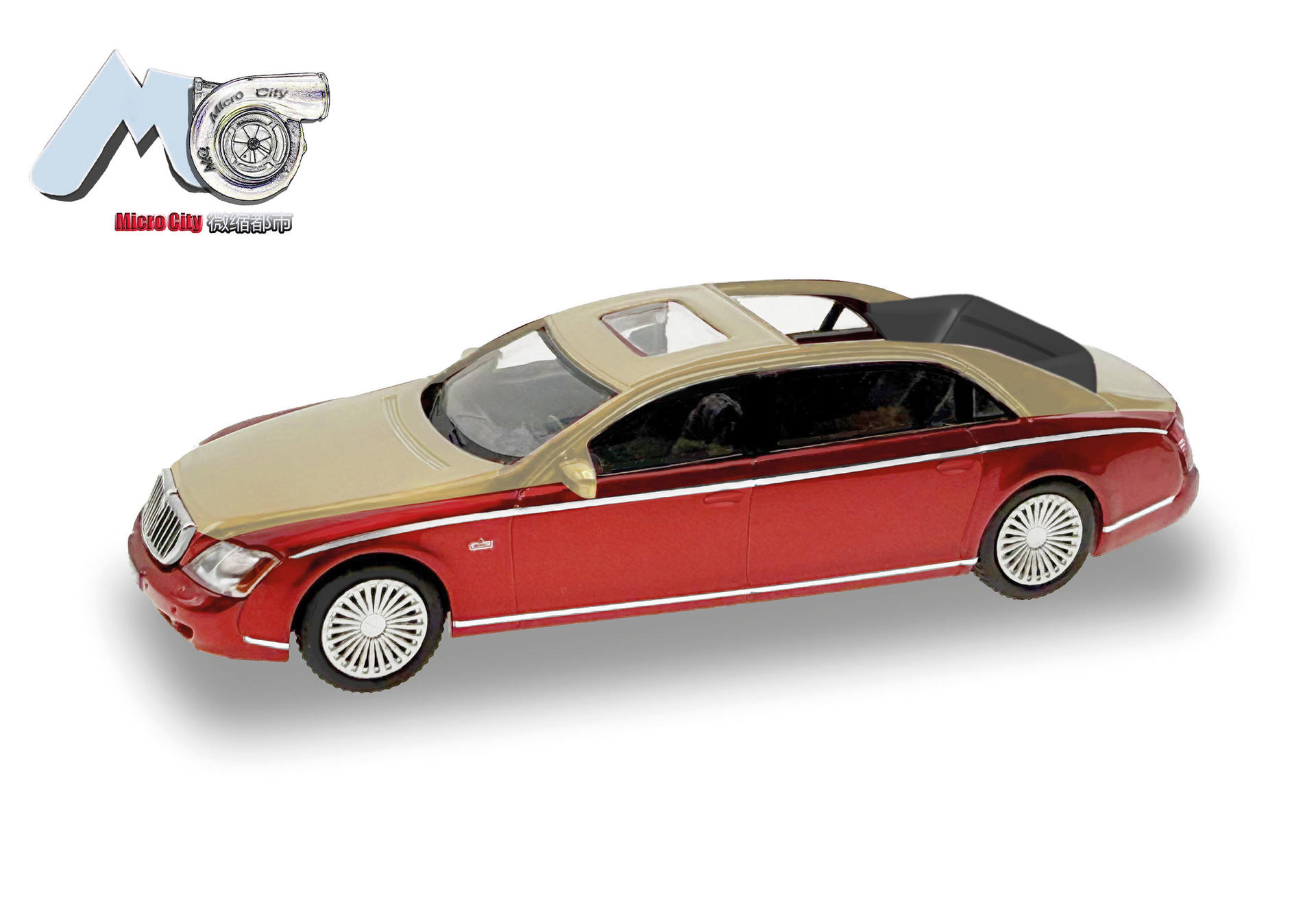 MicroCity: Maybach 62S, rot/gold (2002-2013)