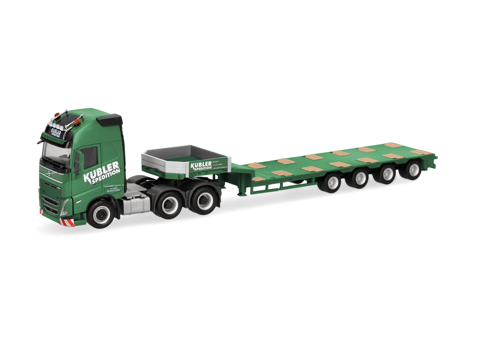 Volvo FH GL XL 2020 Semitieflade-Sattelzug "Kübler"