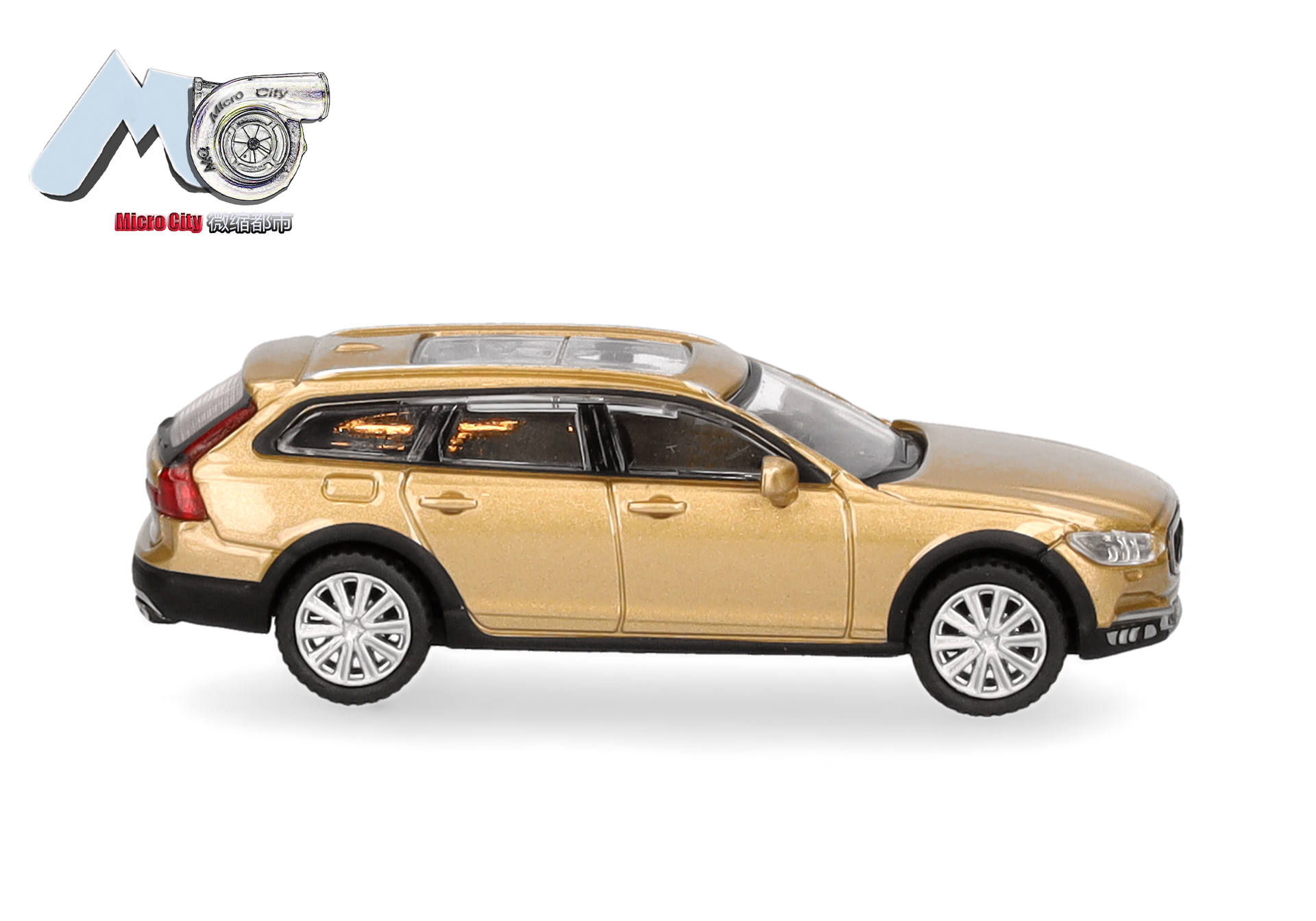 MicroCity: Volvo V90, gold (2017)