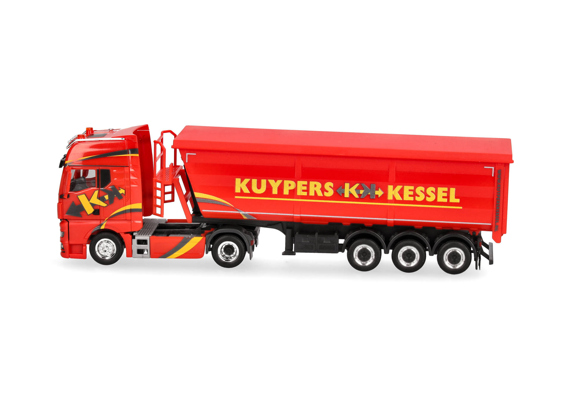 MAN TGX GX Stahlmulden-Sattelzug "Kuypers"