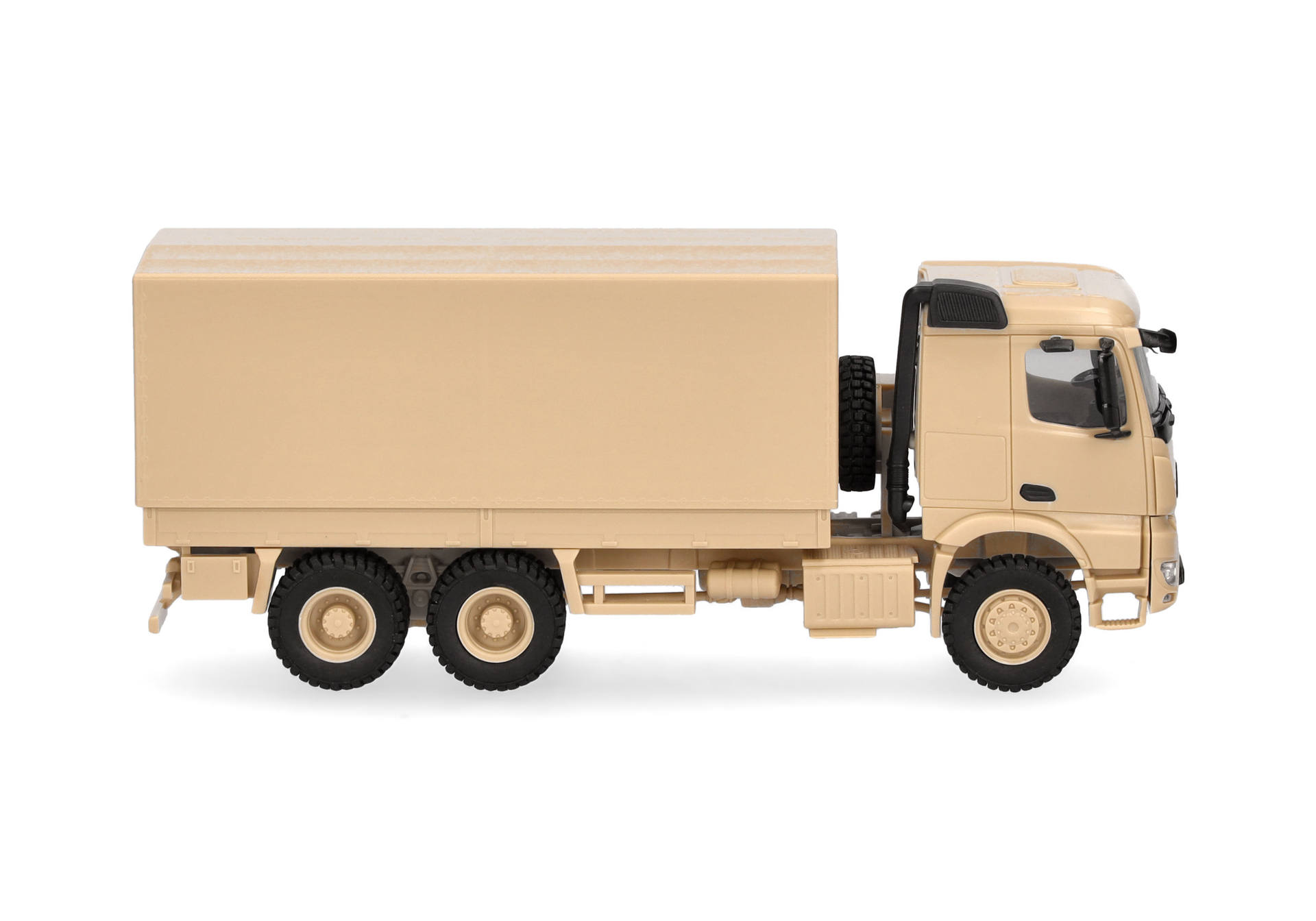 Mercedes-Benz Arocs 6x6 Pritsche/Plane, sandbeige undekoriert