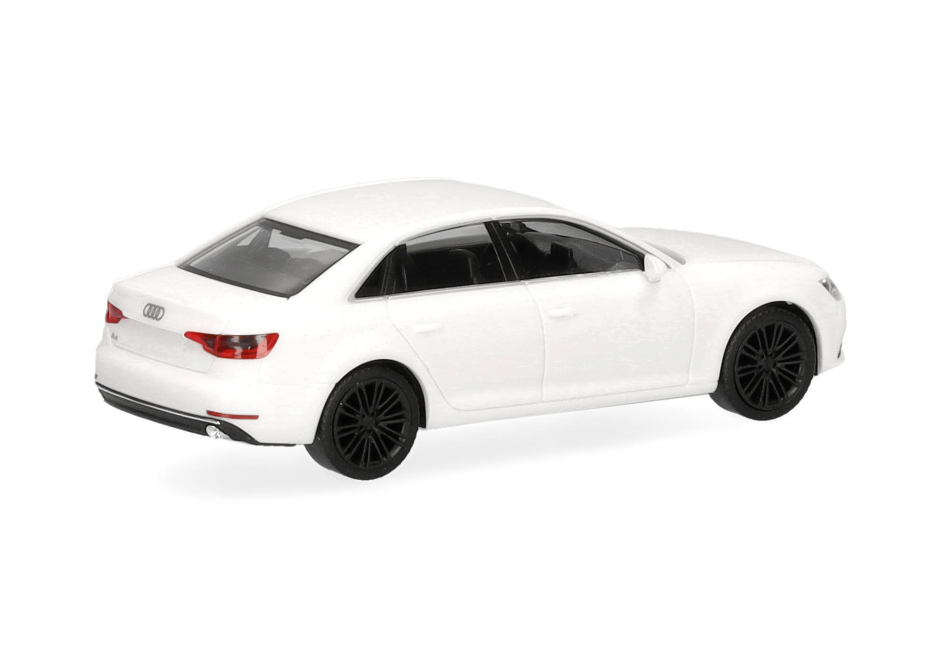 white, sedan, four-door, compact, model car