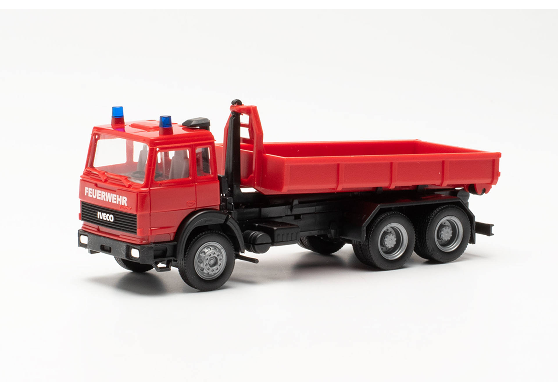 Magirus Abrollmulden-LKW Feuerwehr