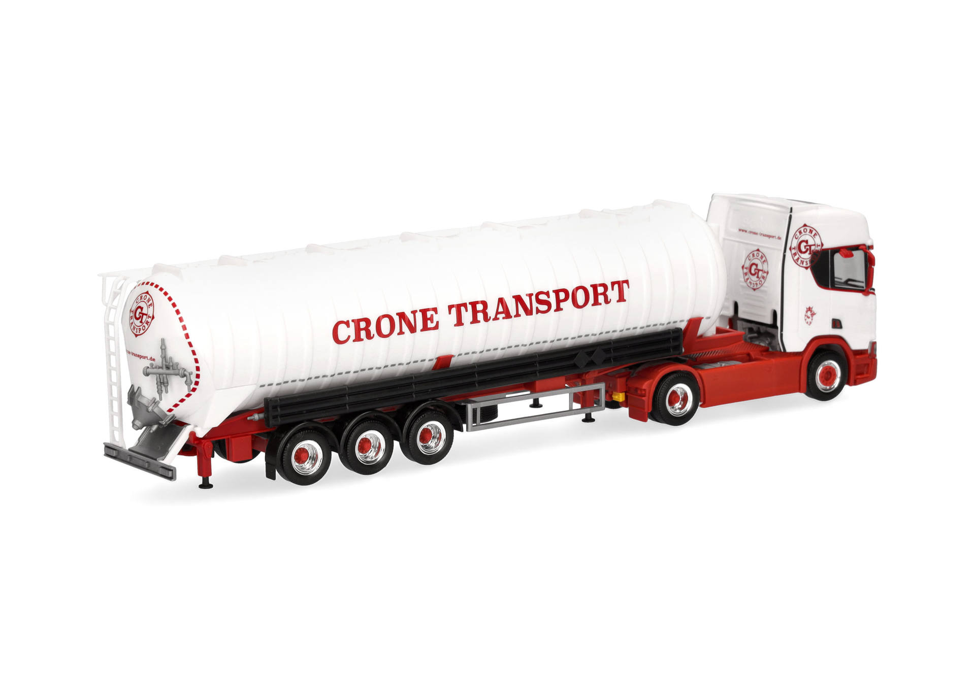 Scania CR 20 HD Saugsilo-Sattelzug "Crone Handel und Transport"