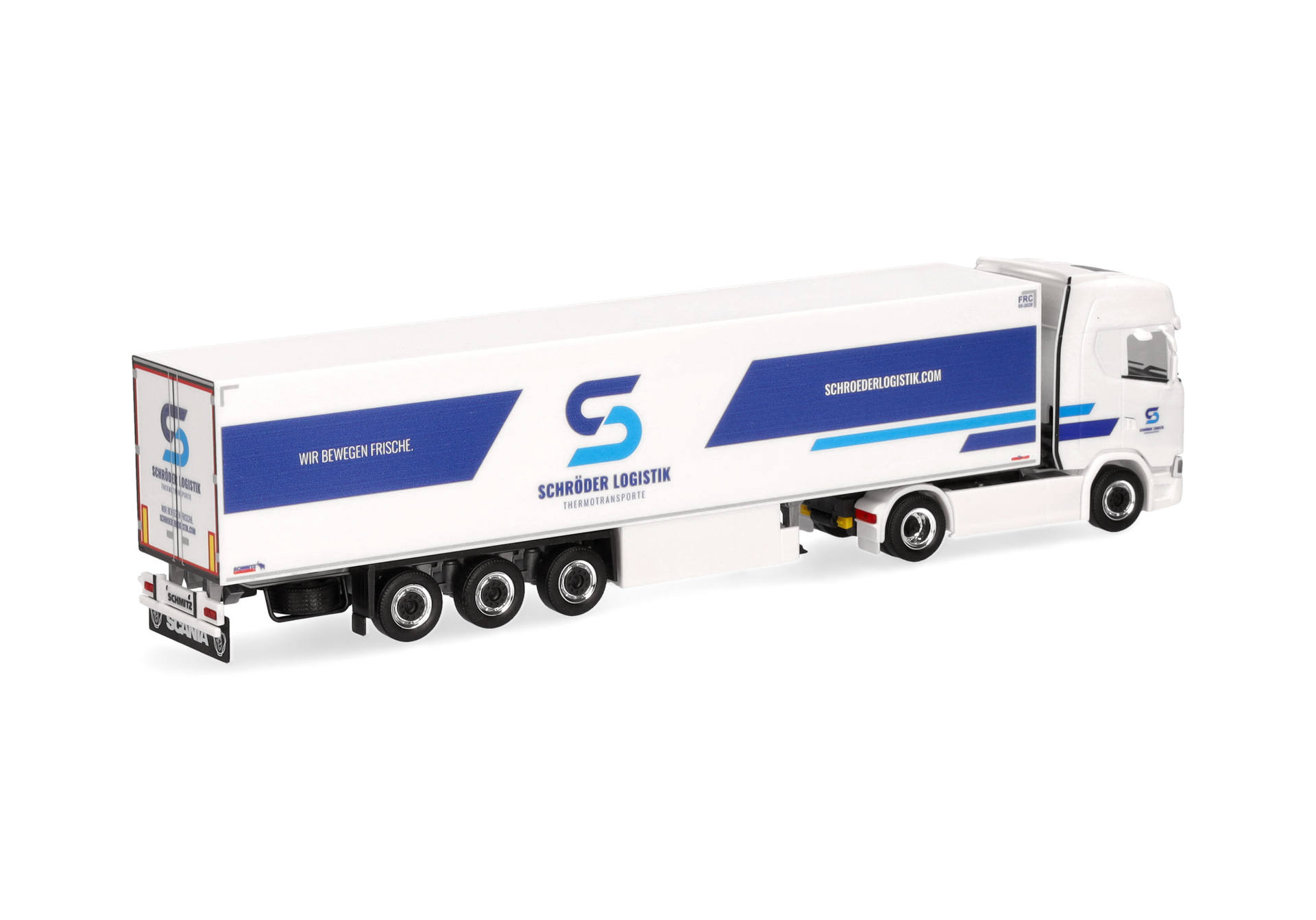 Scania CS20 HD Kühlkoffer-Sattelzug  „Schröder Logistik GmbH“