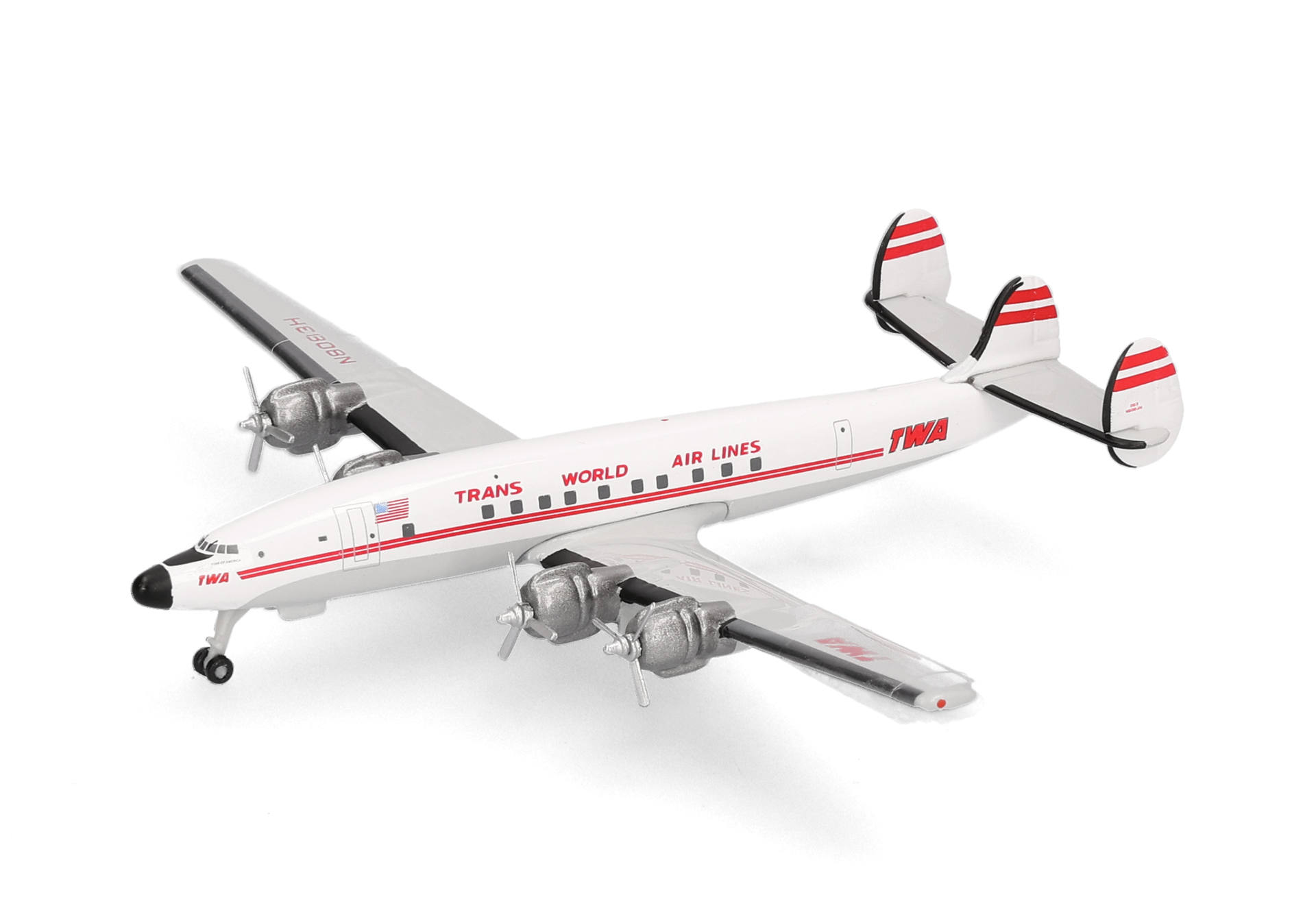 TWA - Trans World Airlines Lockheed L-1649A Jetstream  – N8083H