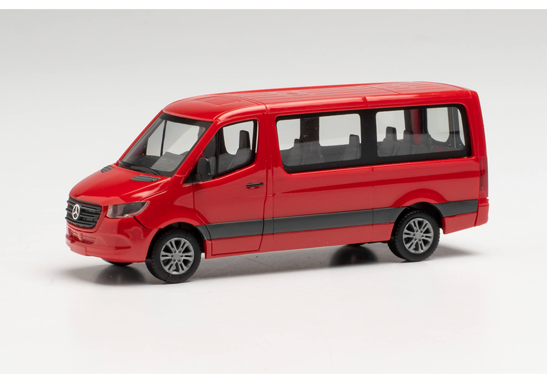Mercedes-Benz Sprinter `18 Bus Flachdach, rot