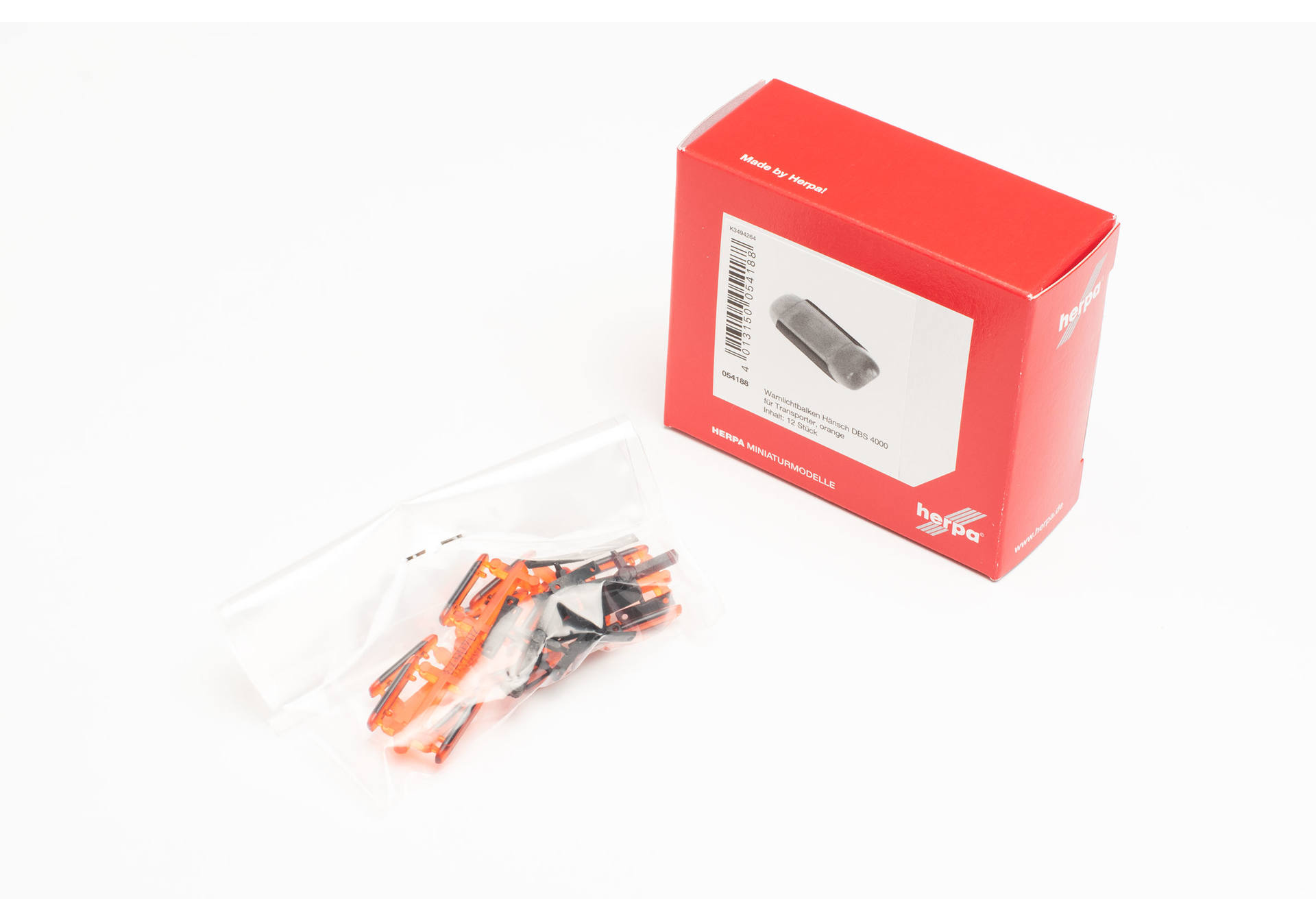 Zubehör Warnlichtbalken Hänsch DBS 4000 für Transporter, orange (Inhalt 12 Stück)