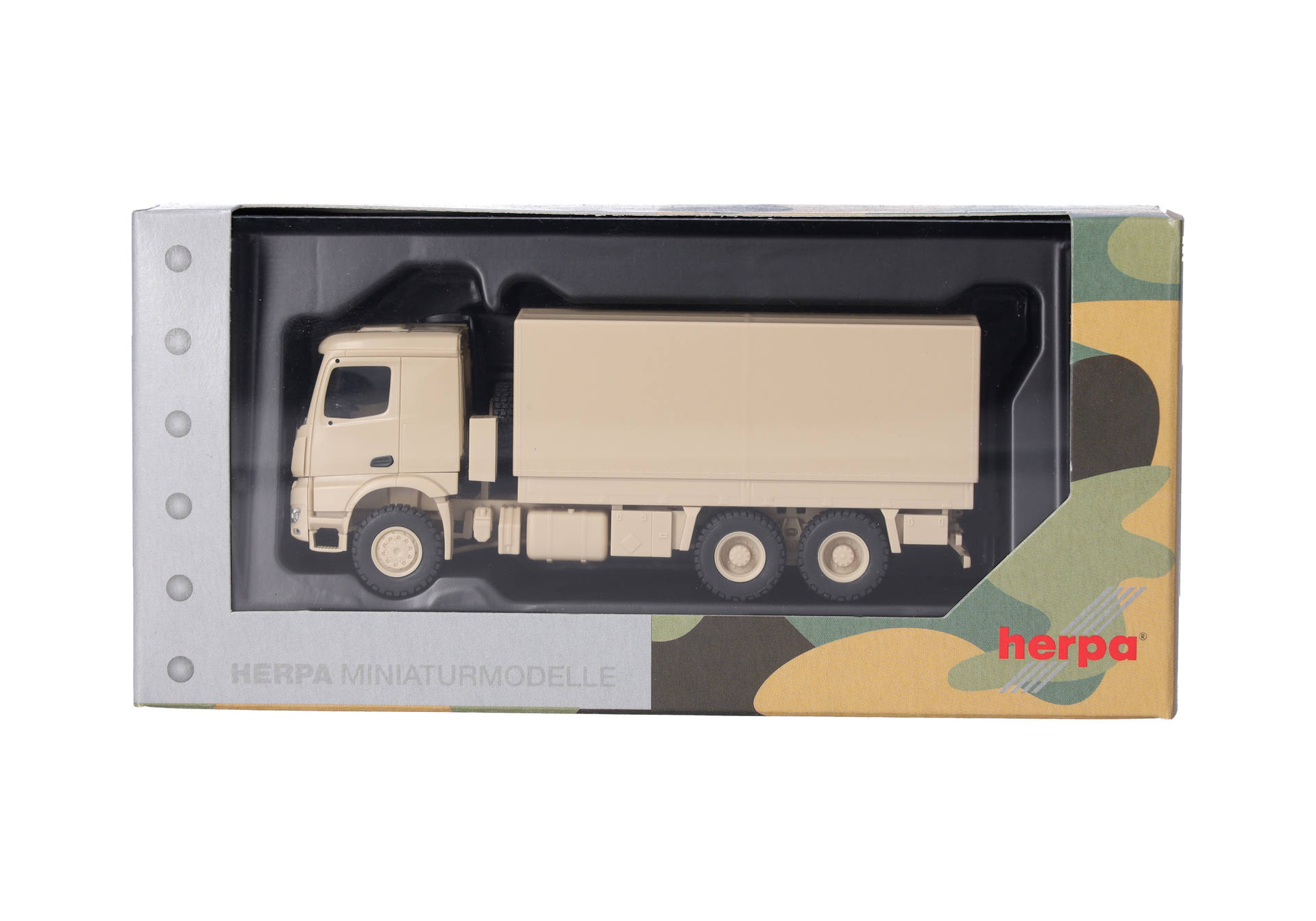 Mercedes-Benz Arocs 6x6 Pritsche/Plane, sandbeige undekoriert
