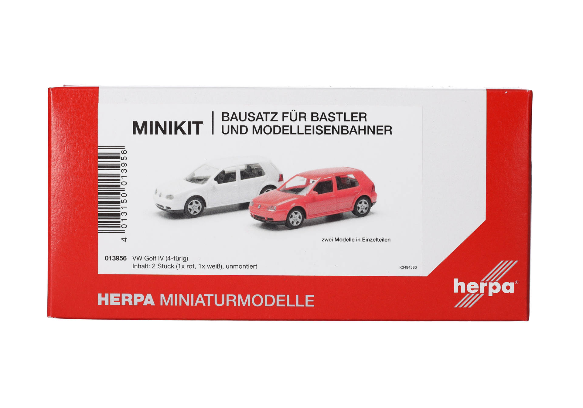 Herpa MiniKit: Volkswagen (VW) Golf IV 4-door (2 pieces)