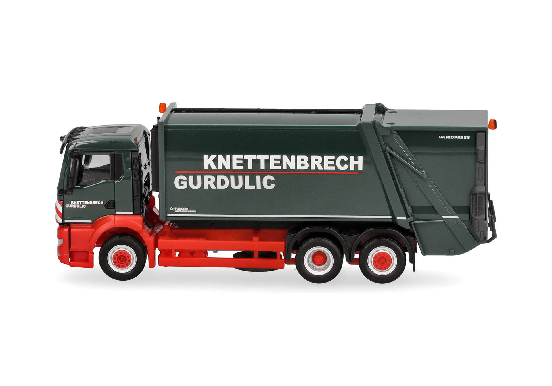 MAN TGS NN refuse collection vehicle FAUN VARIOPRESS "Knettenbrech Gurdulic"