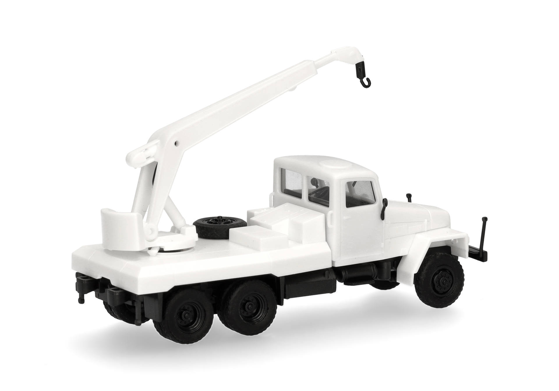 abrollkwerg, Spielzeug, weiß, Kran, Pritsche, abroller, Kranwagen, weiß, Spielzeug, Modell
