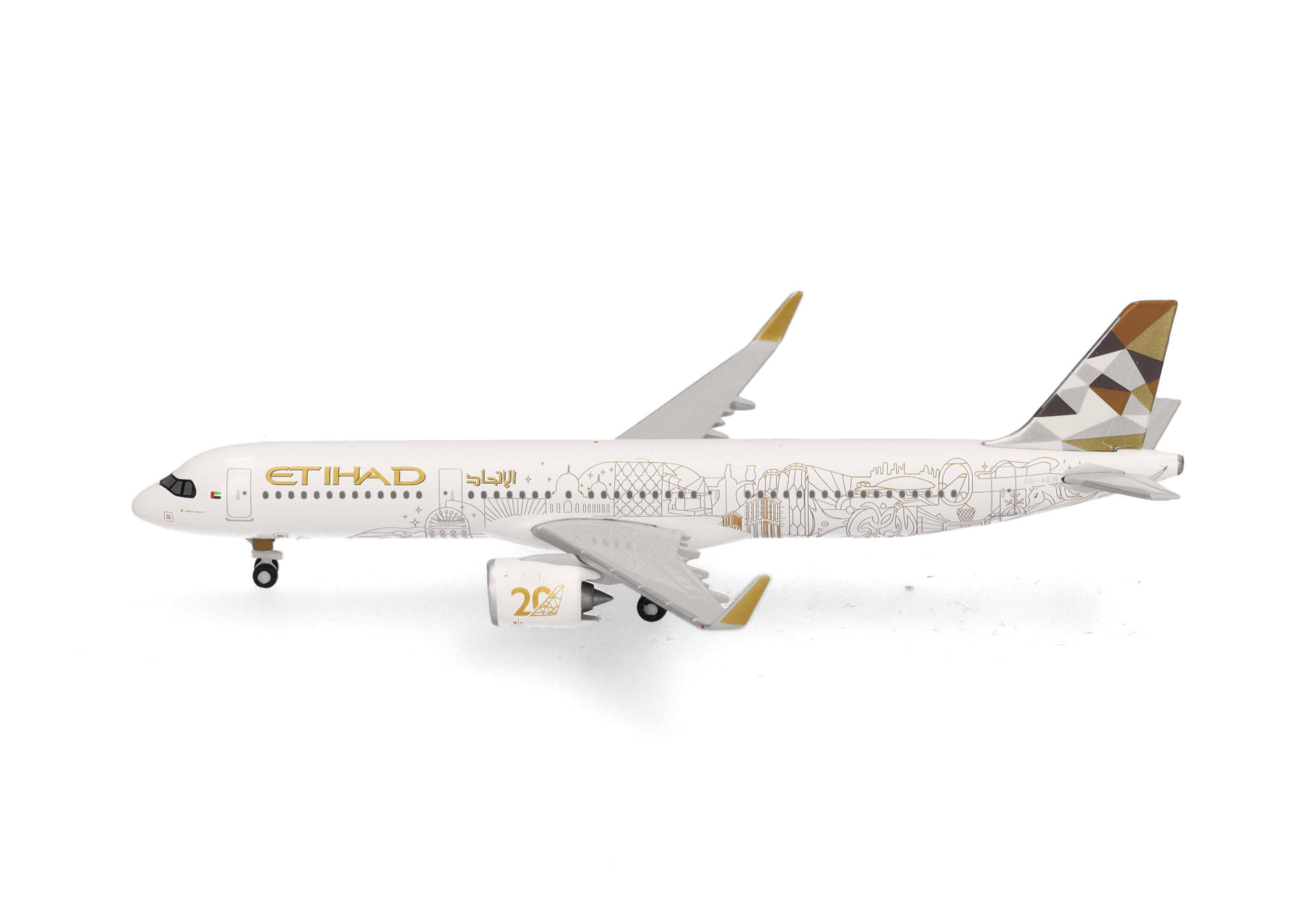 Etihad Airways Airbus A321neo - 20th anniversary - A6-AEN