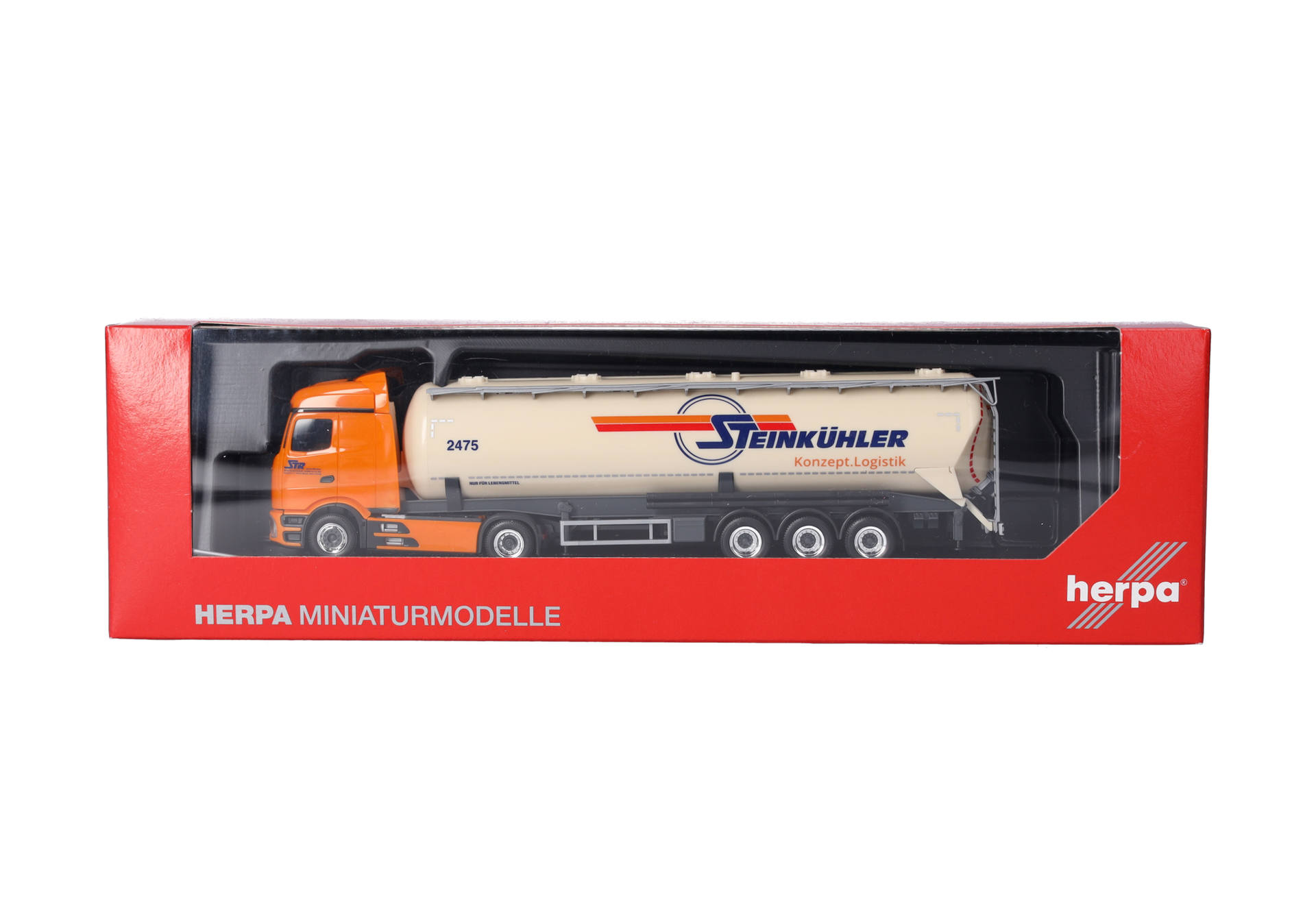 Mercedes-Benz Actros Procabin Streamspace bulk semitrailer "Steinkühler"