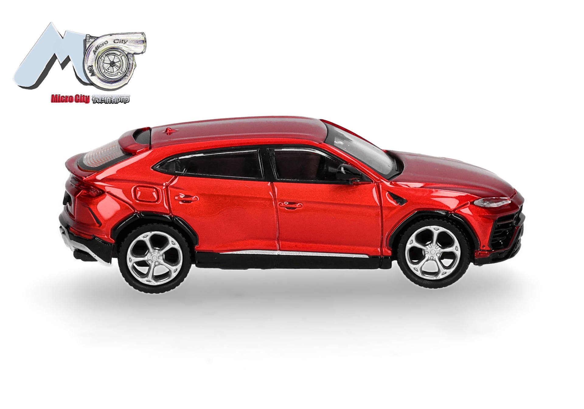MicroCity: Lamborghini Urus, red