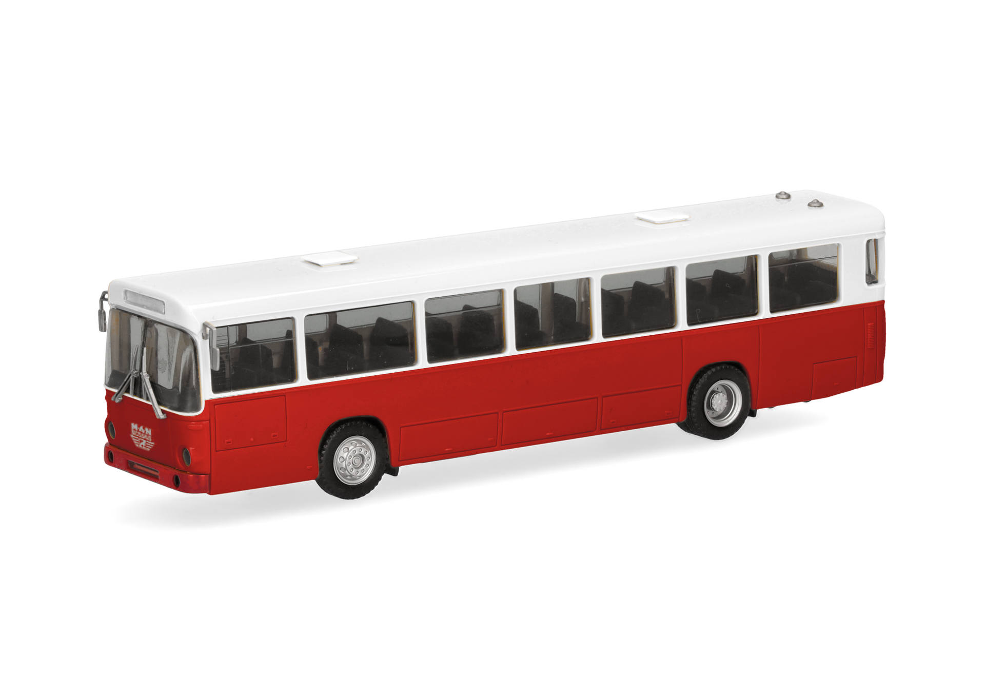 MAN Büssing SÜ 210 Stadtbus, rot/weiß