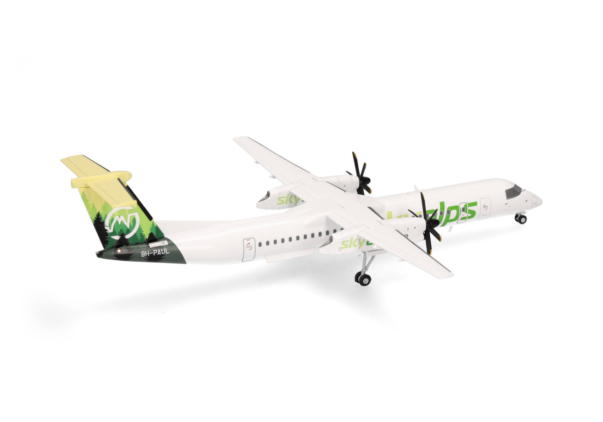 Sky Alps Bombardier Q400 - 9H-PAUL
