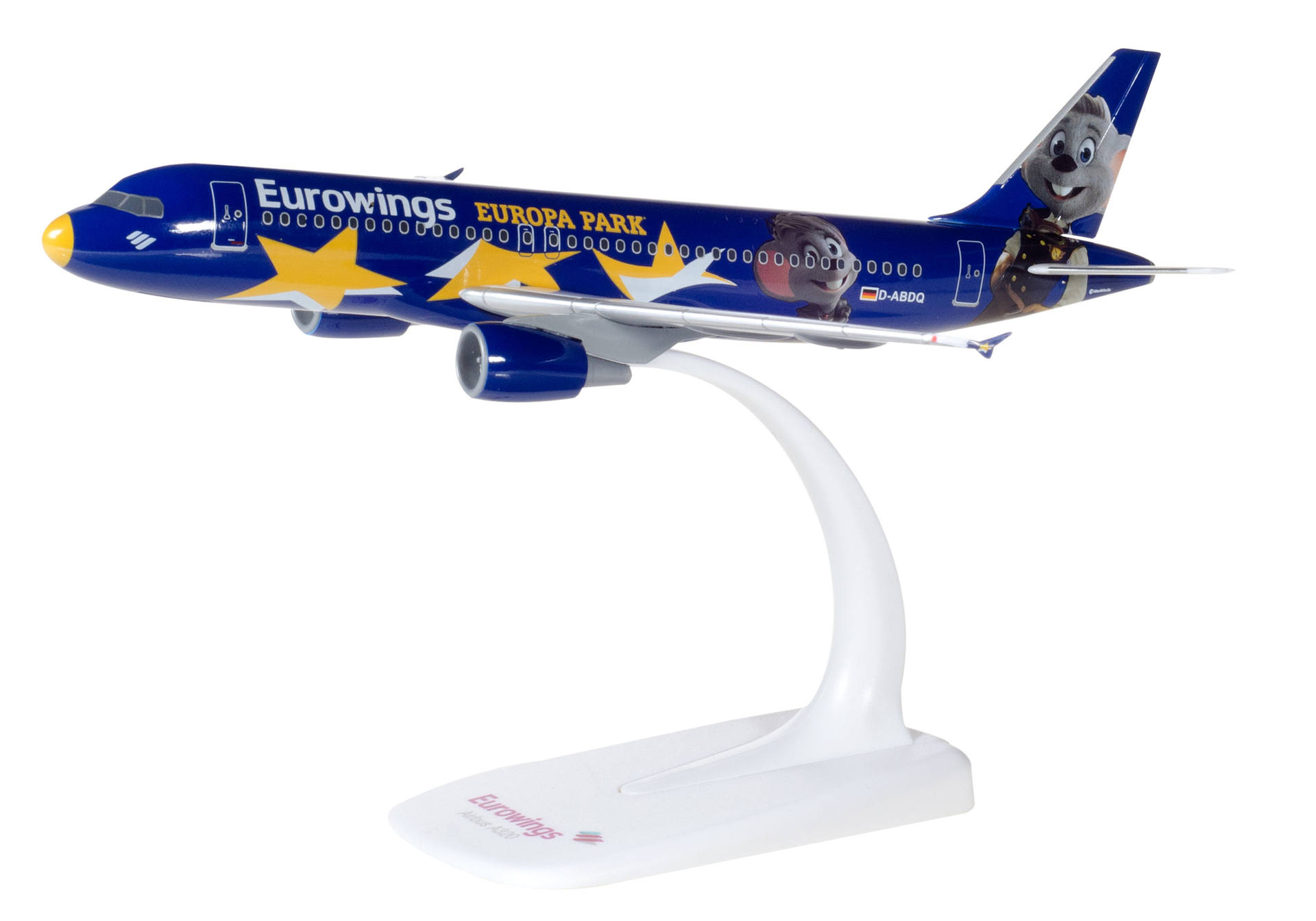Eurowings Airbus A320 "Europa-Park"- D-ABDQ