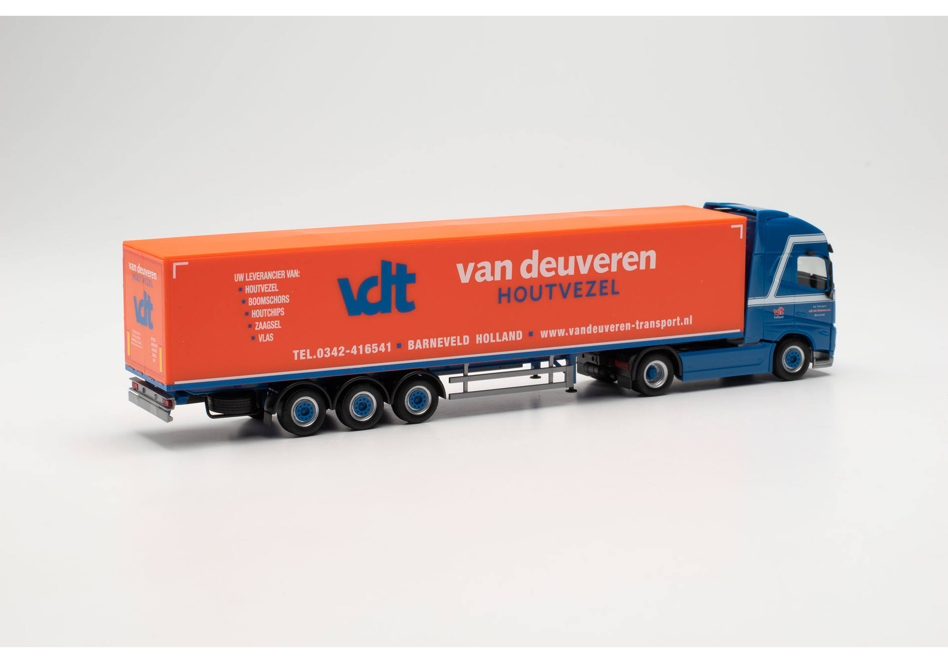 Volvo FH Gl. 2020 walking floor semitrailer truck "Van Deuveren"