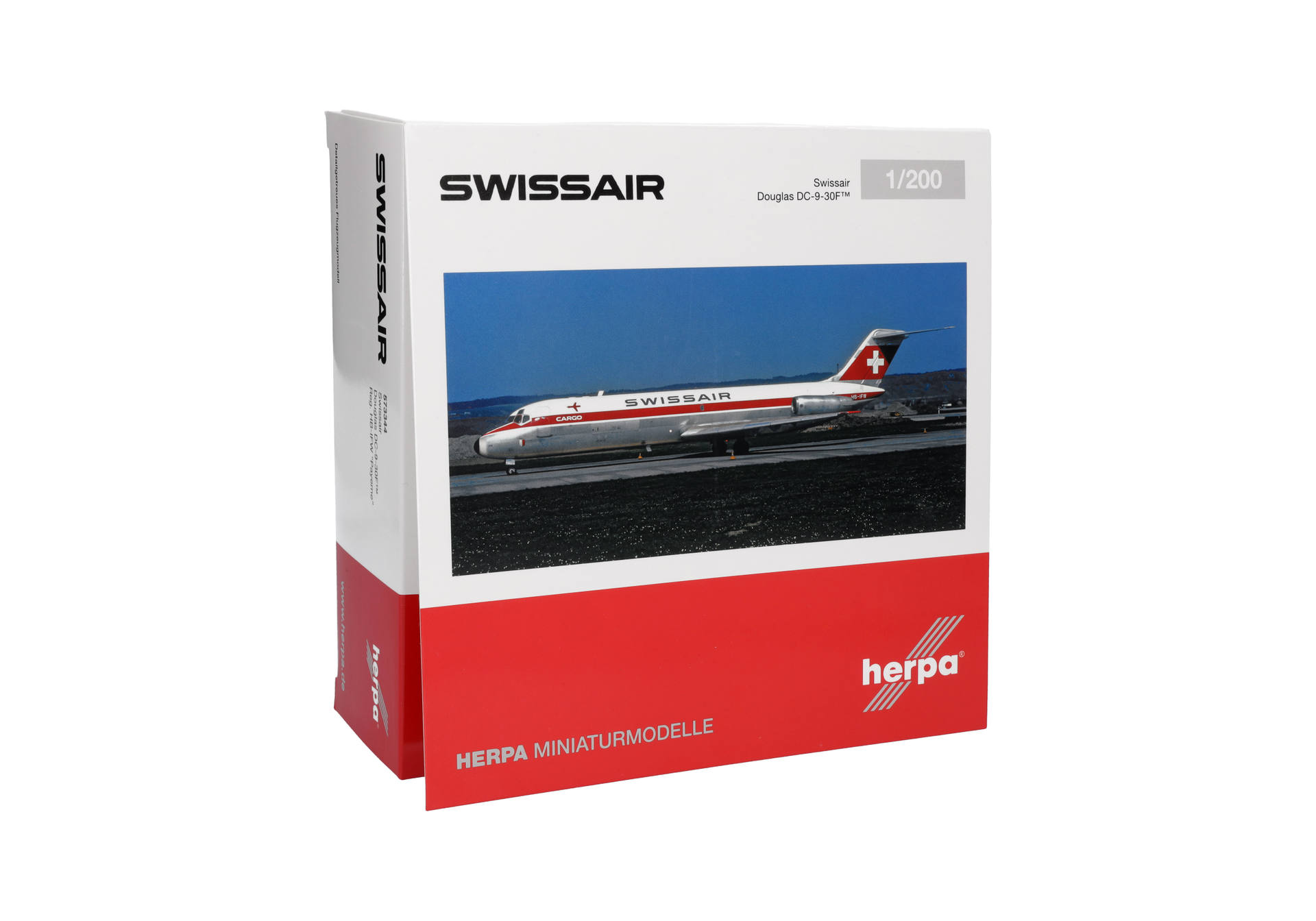 Swissair Douglas DC-9-30F – HB-IFW "Payerne"