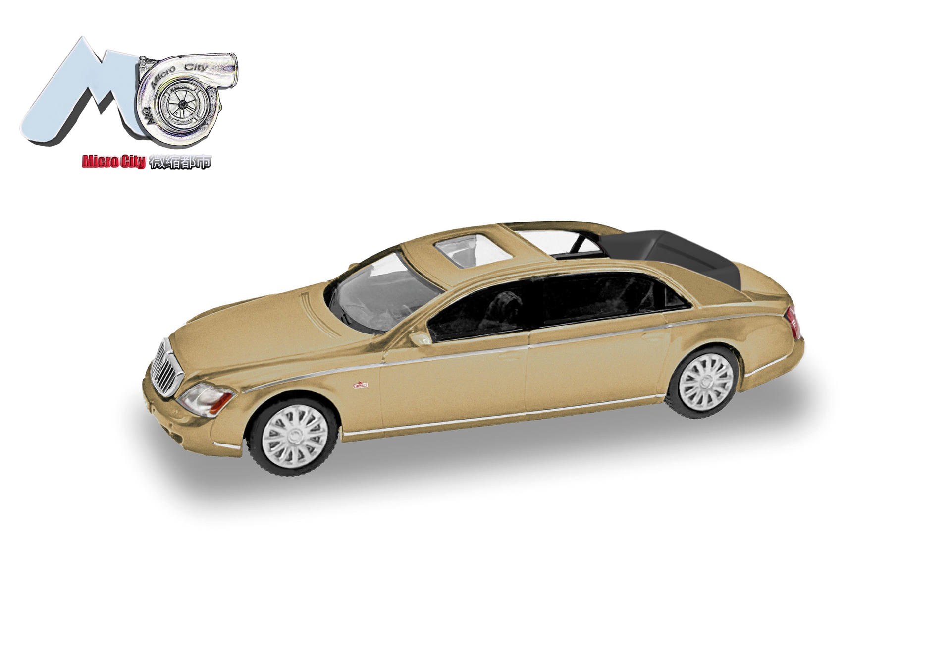 MicroCity: Maybach 62S, gold (2002-2013)