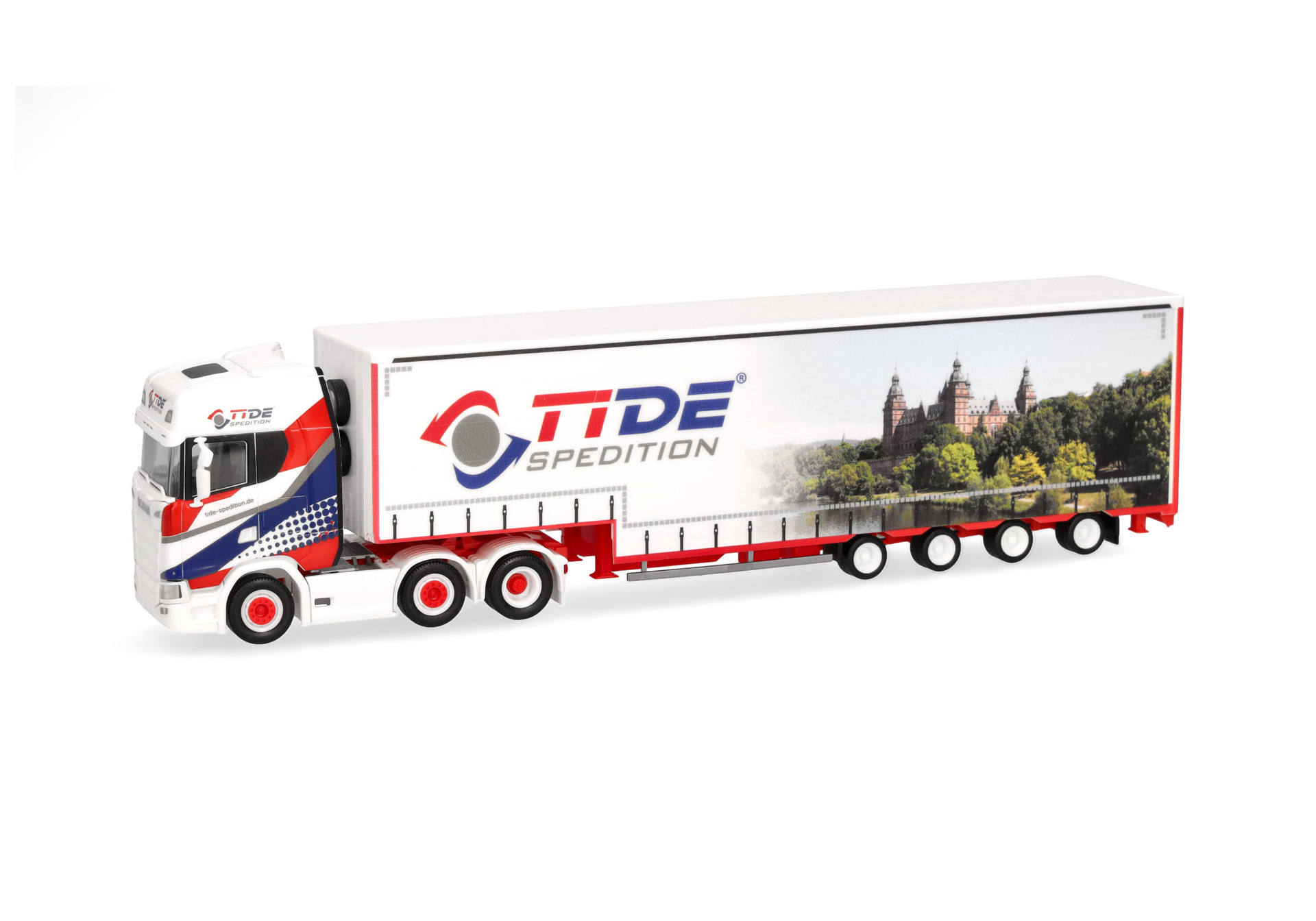 Hračka Scania CS - model užitkového vozu
