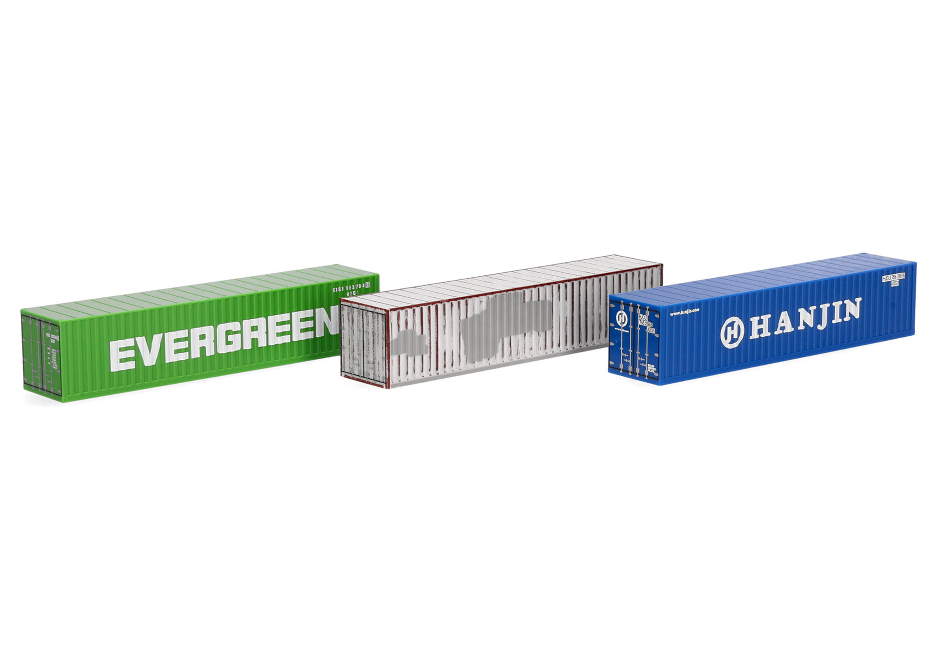 shipping container, cargo container, model train, intermodal, blue container