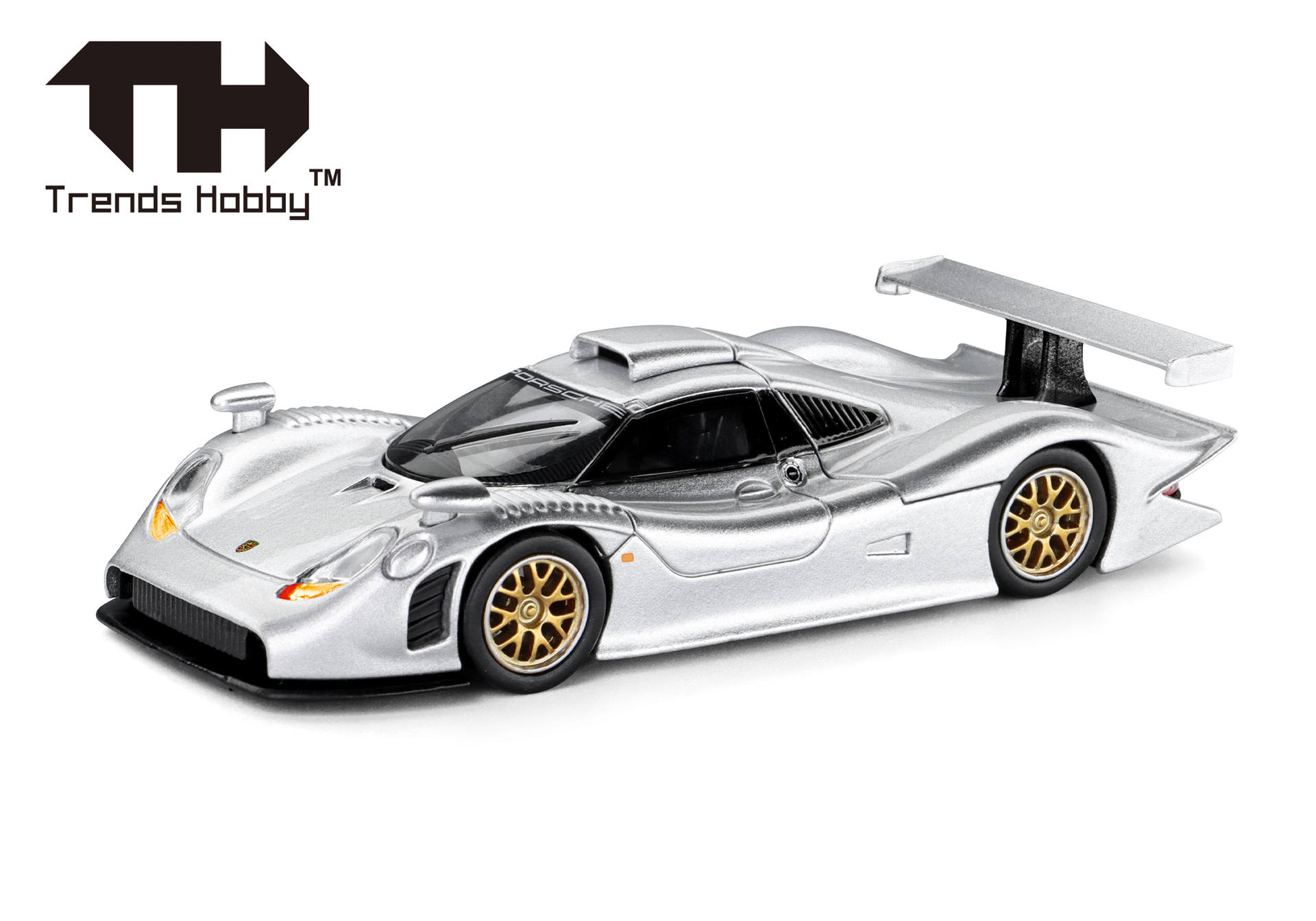 toy, car, porsche, silver, race car