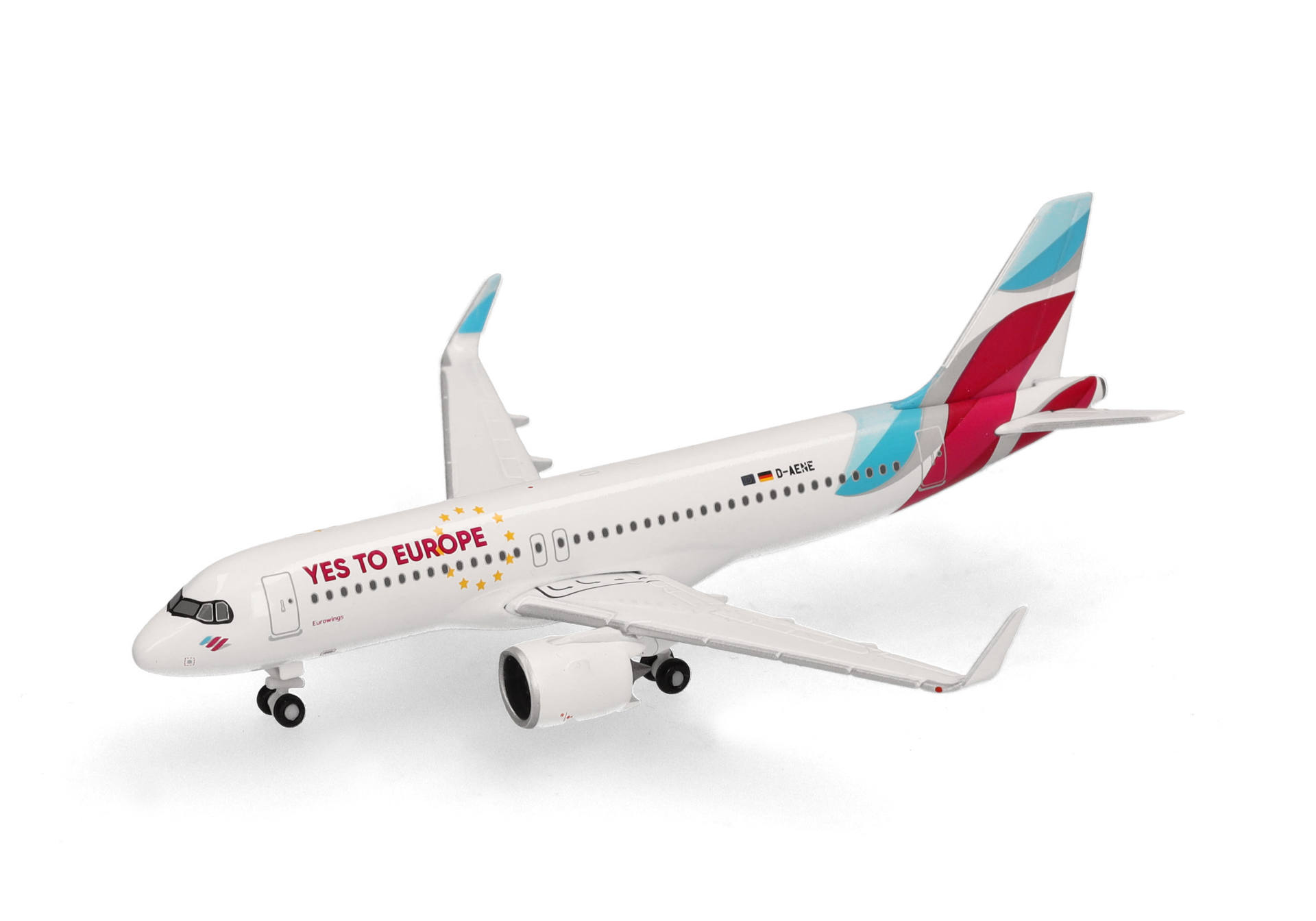 Eurowings Airbus A320neo "Yes to Europe" – D-AENE