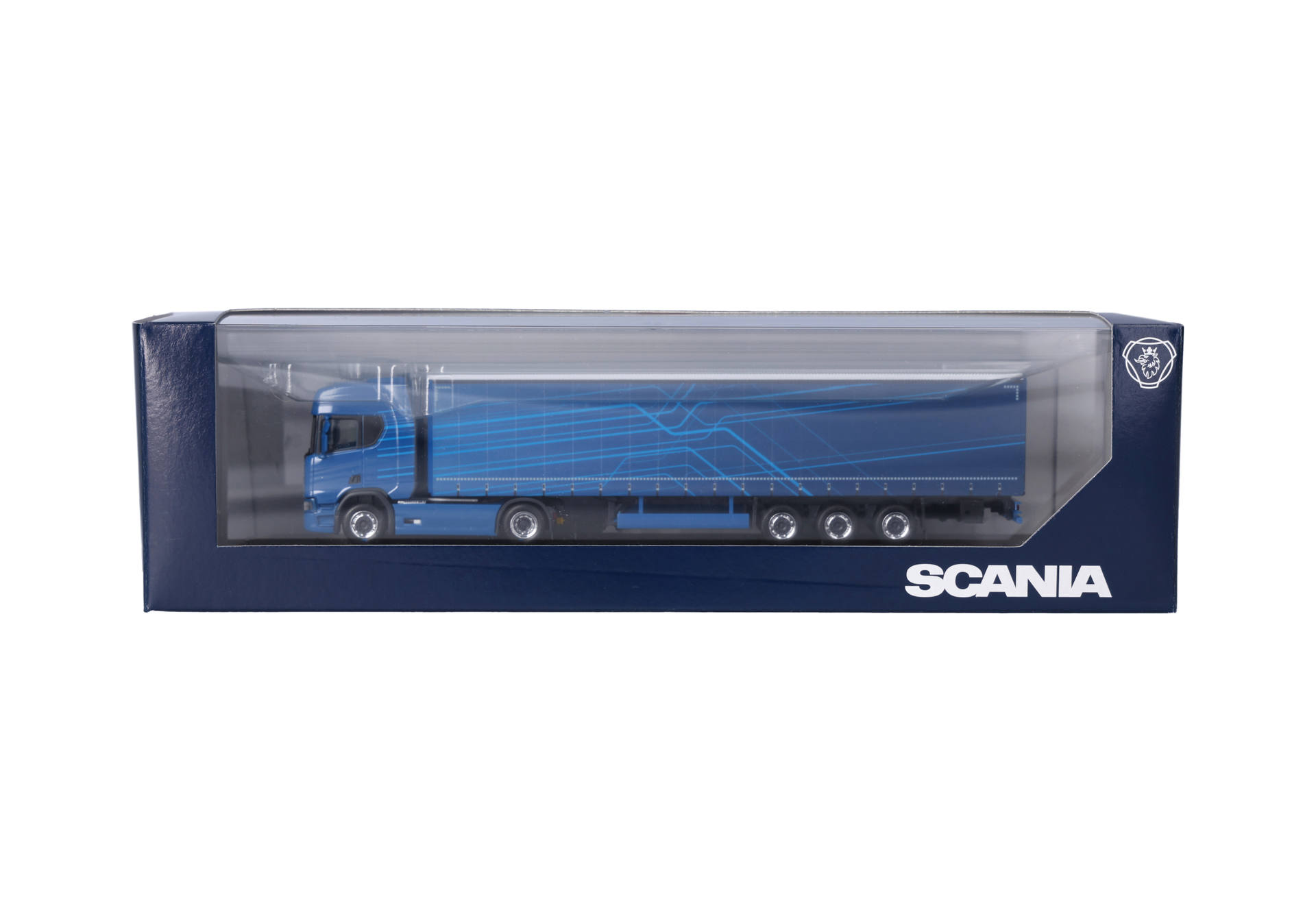 Scania CR20 high roof curtain canvas semitrailer truck 2/3a "SCANIA - IAA 2026"