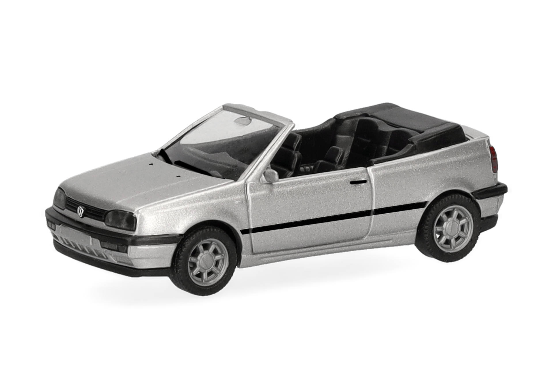 Volkswagen (VW) Golf III Cabrio, titan silver metallic