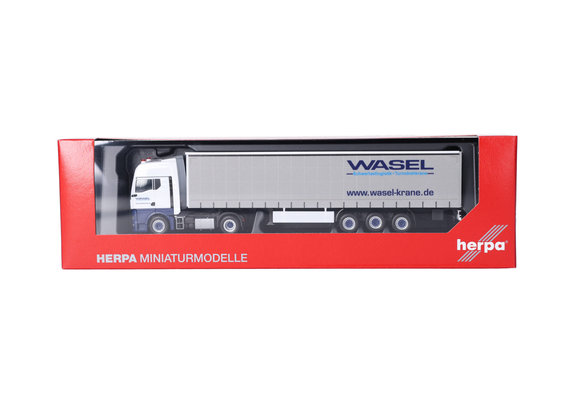 truck, semi-trailer, model, diecast, red box