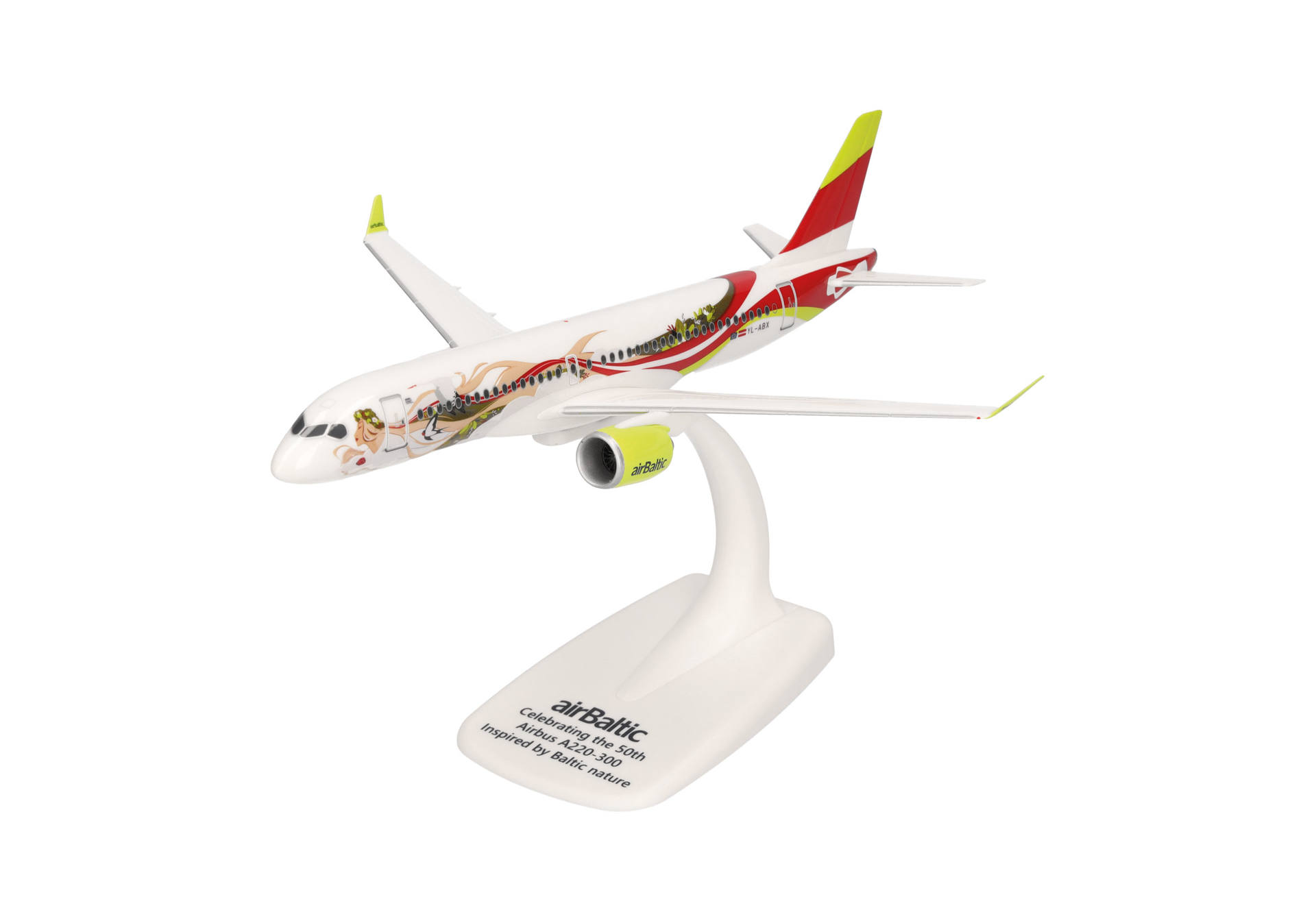 airBaltic Airbus A220-300 "50th A220" - YL-ABX