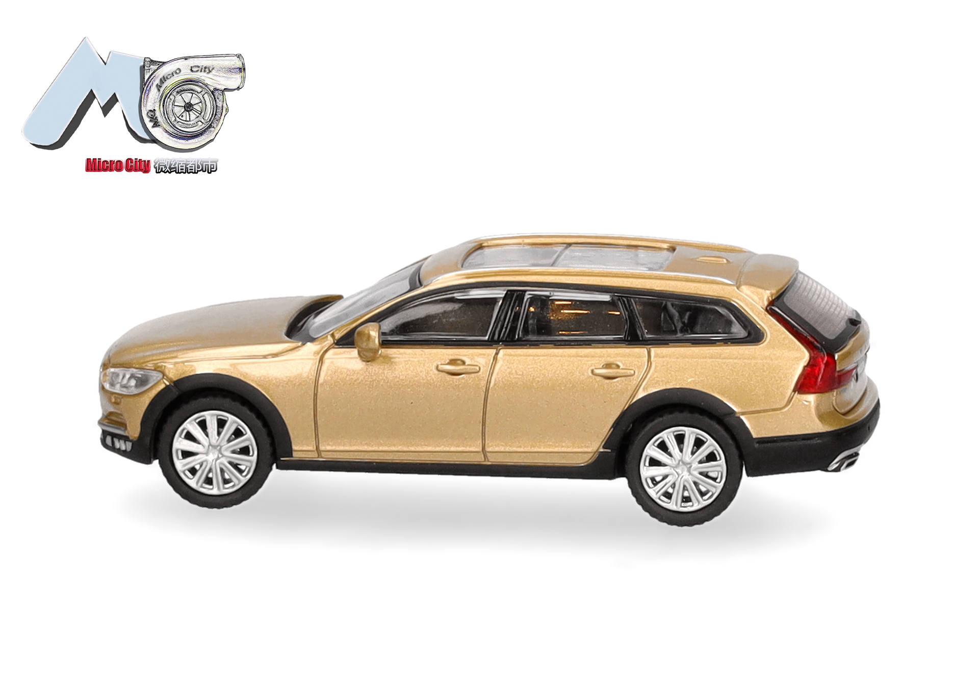 MicroCity: Volvo V90, gold (2017)