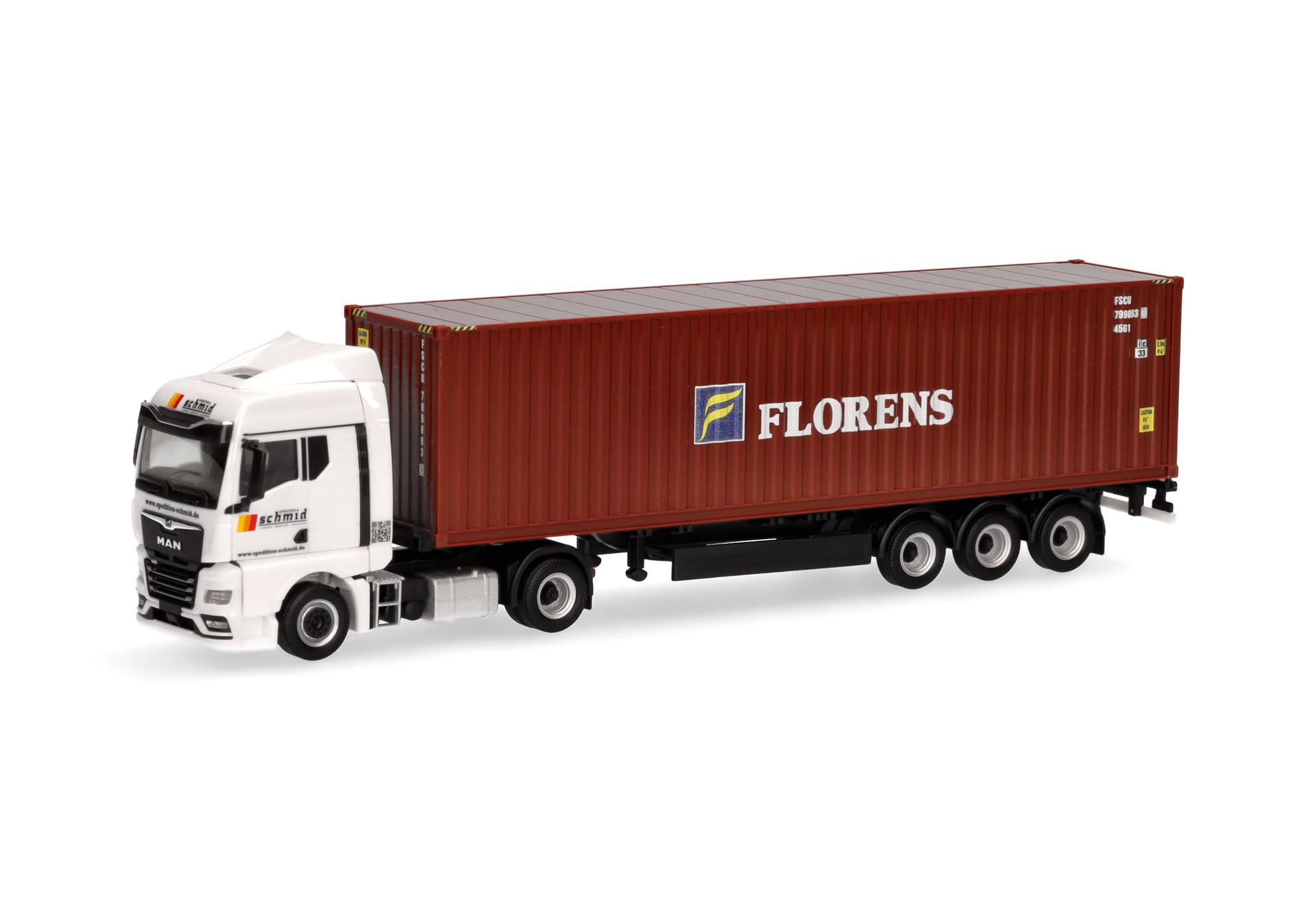 MAN TGX GM Container-Sattelzug "Schmid/Florens"